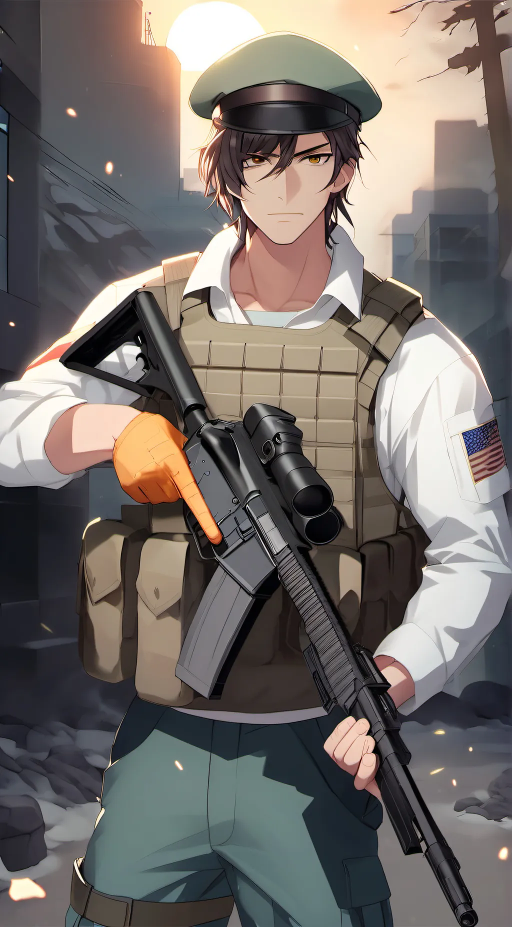 ai character: COLE background