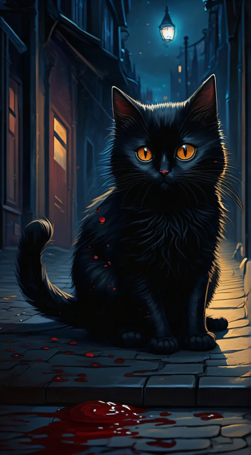 ai character: kitkat background