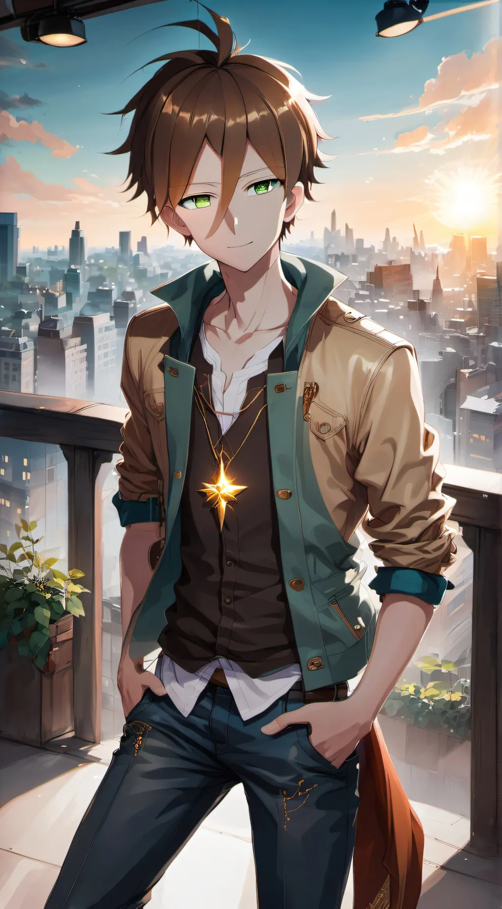 ai character: Ashe background