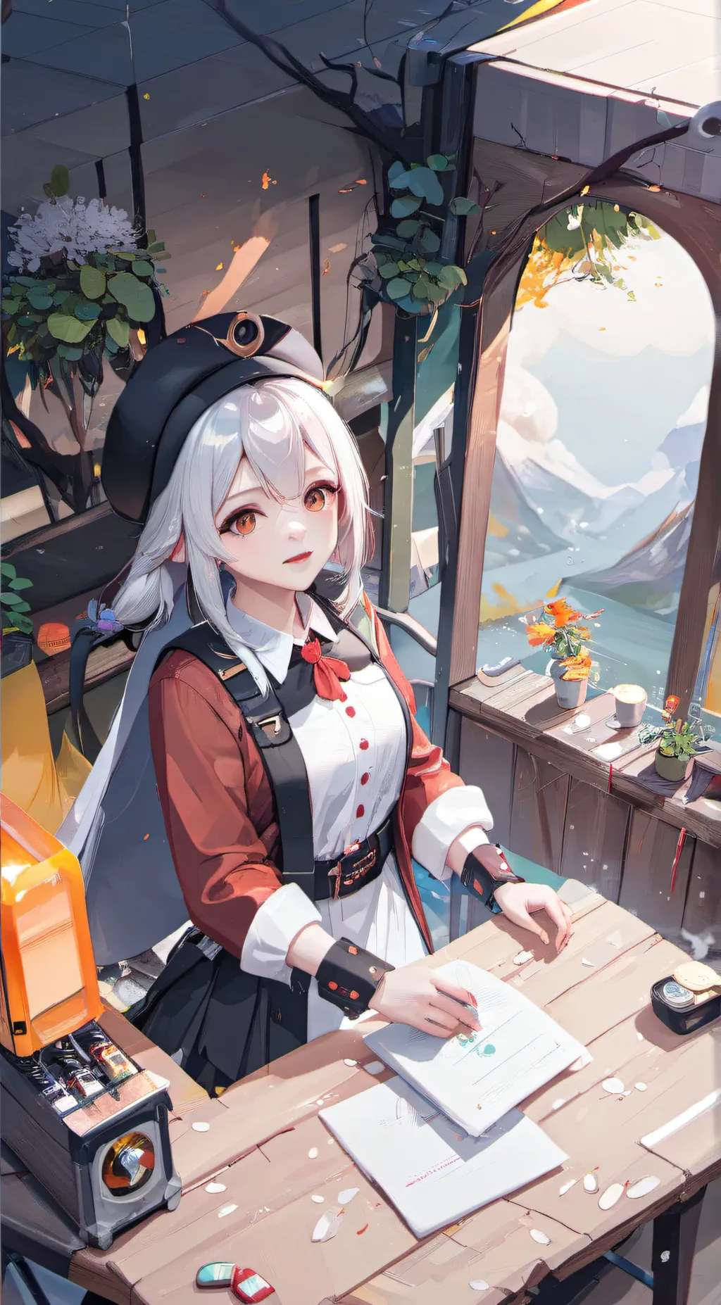 ai character: Kristen background