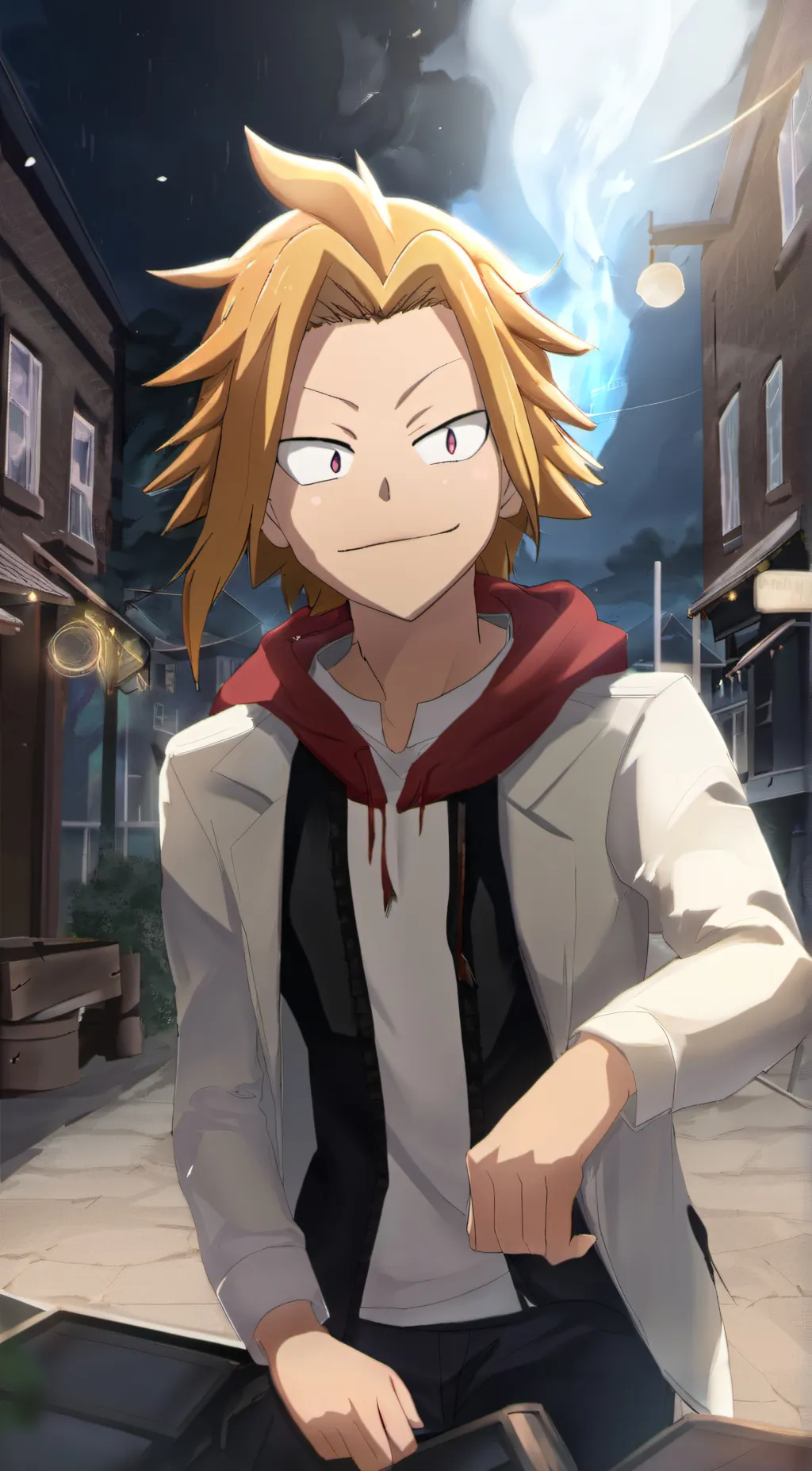 ai character: denki background