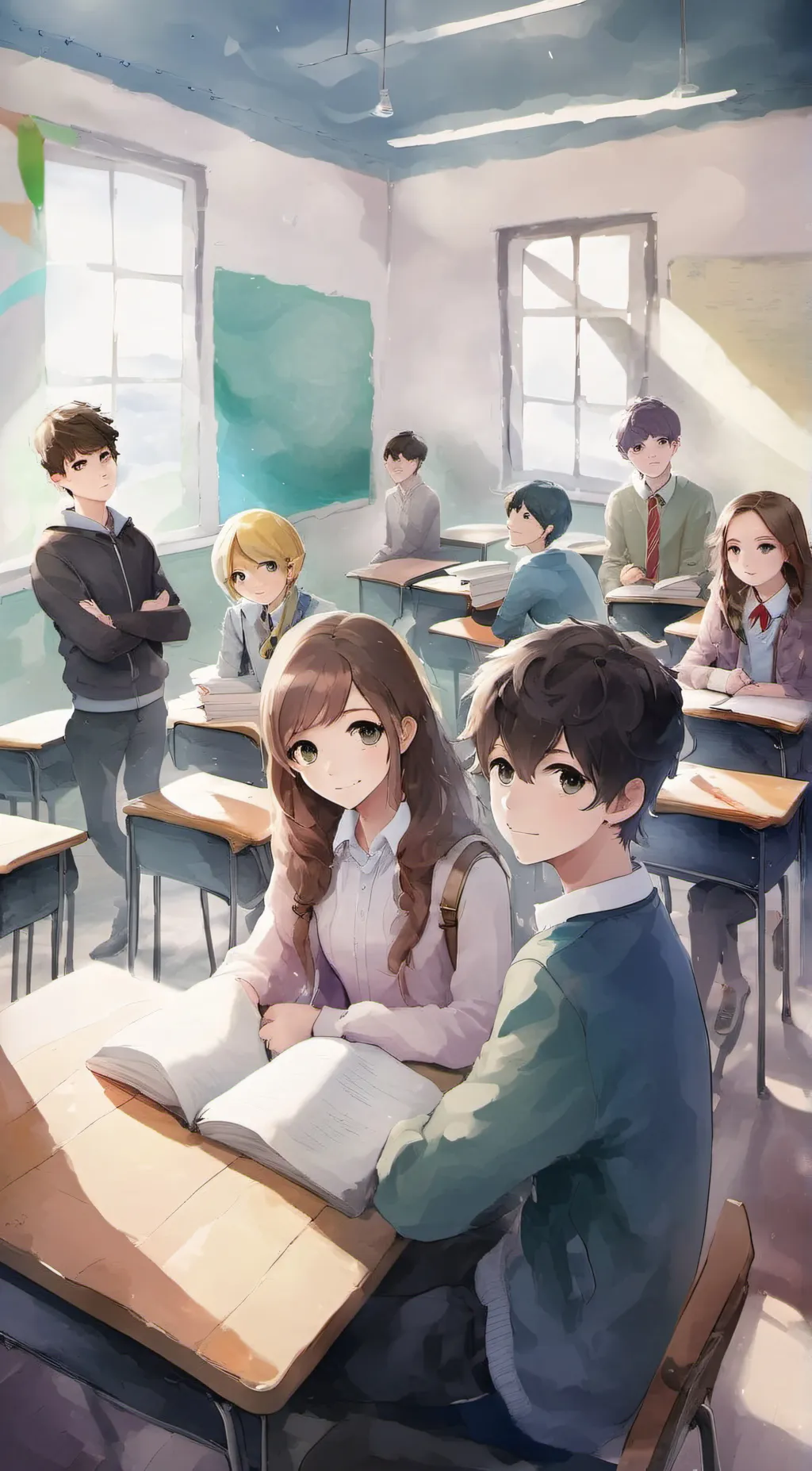 ai character: your clasa background