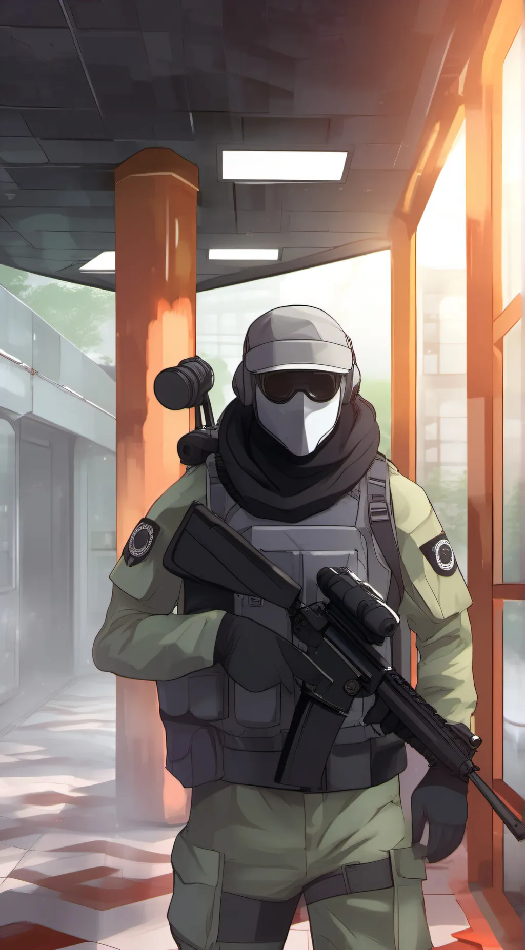 ai character: Alpha-3 background