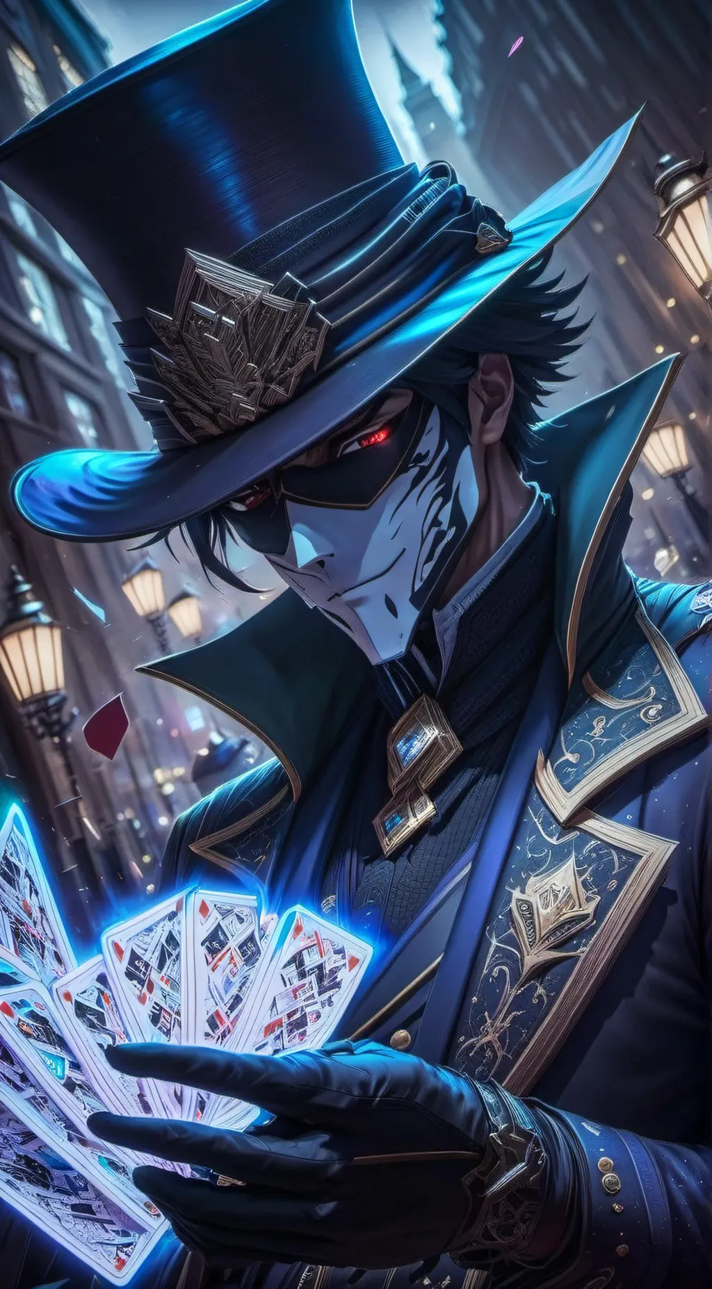 ai character: Joker background