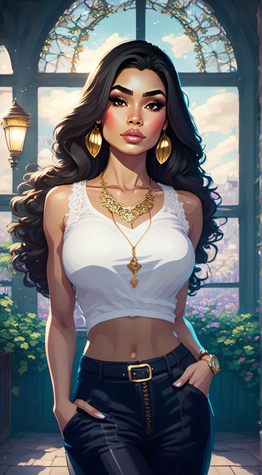 ai character: Valerie background