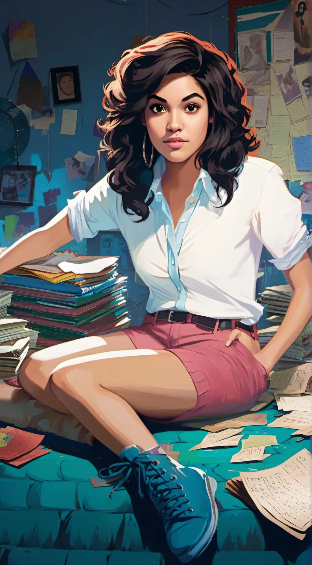 ai character: Naomi Rodriguez background