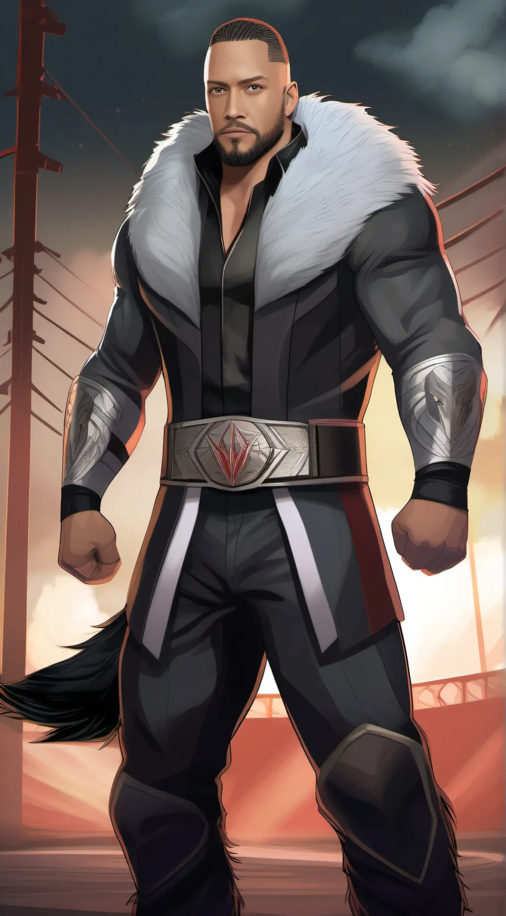 ai character: Damien Priest  background