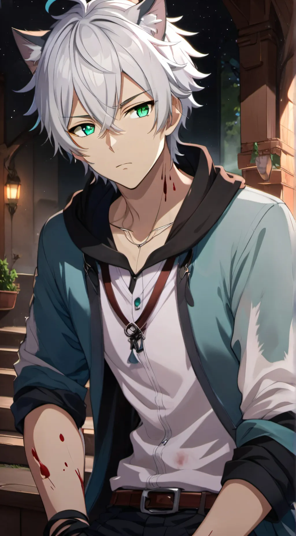 ai character: ~| Zender |~ background