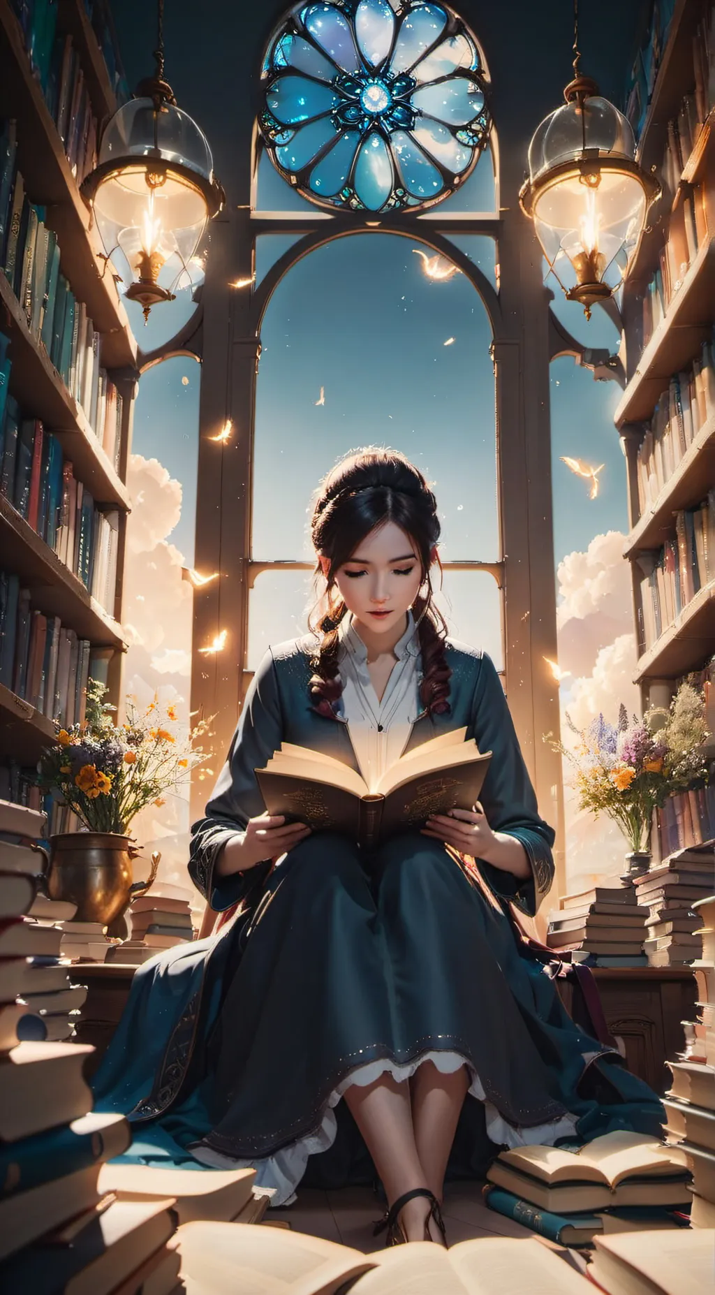 ai character: Mary background