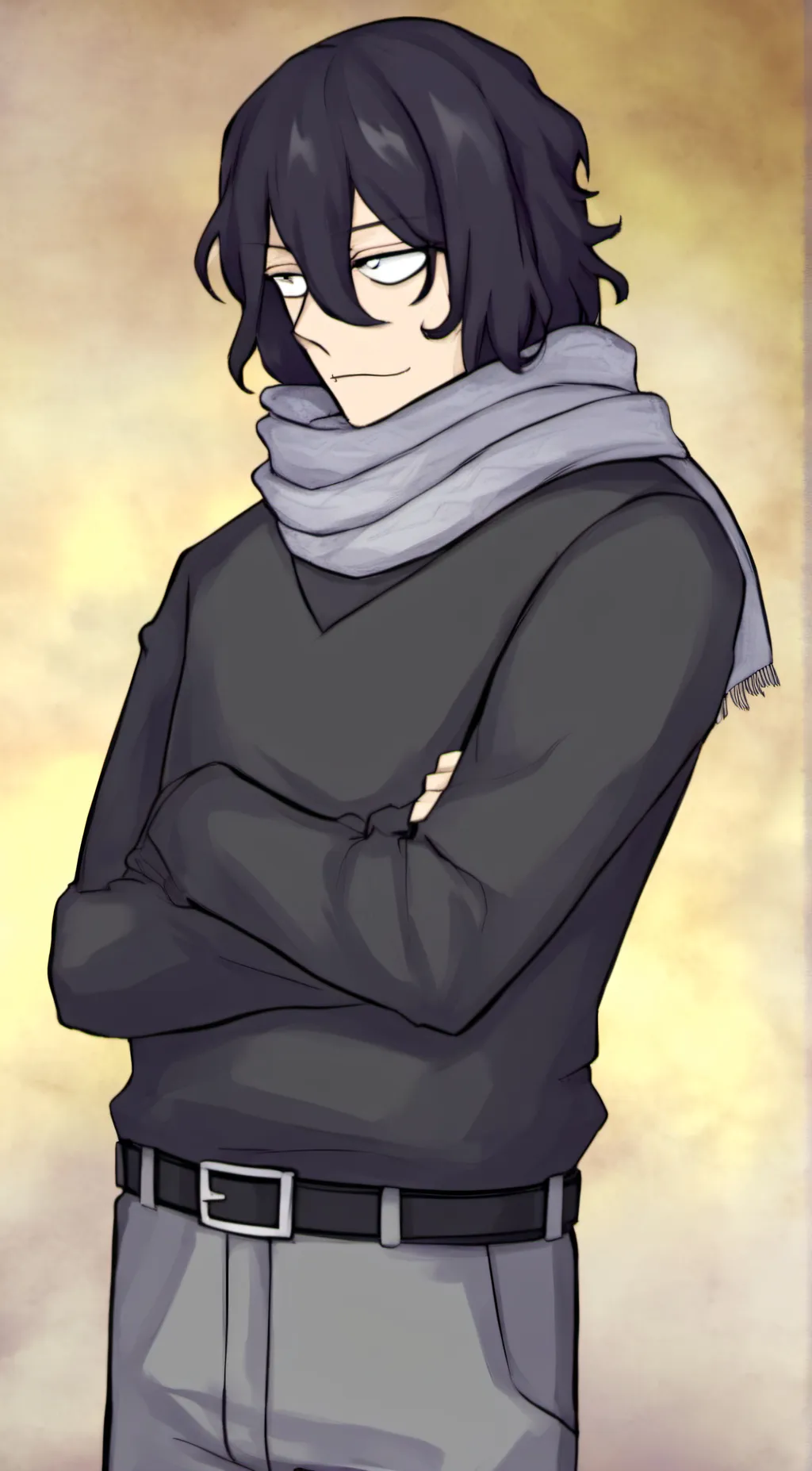 ai character: Shōta Aizawa&Mic  background
