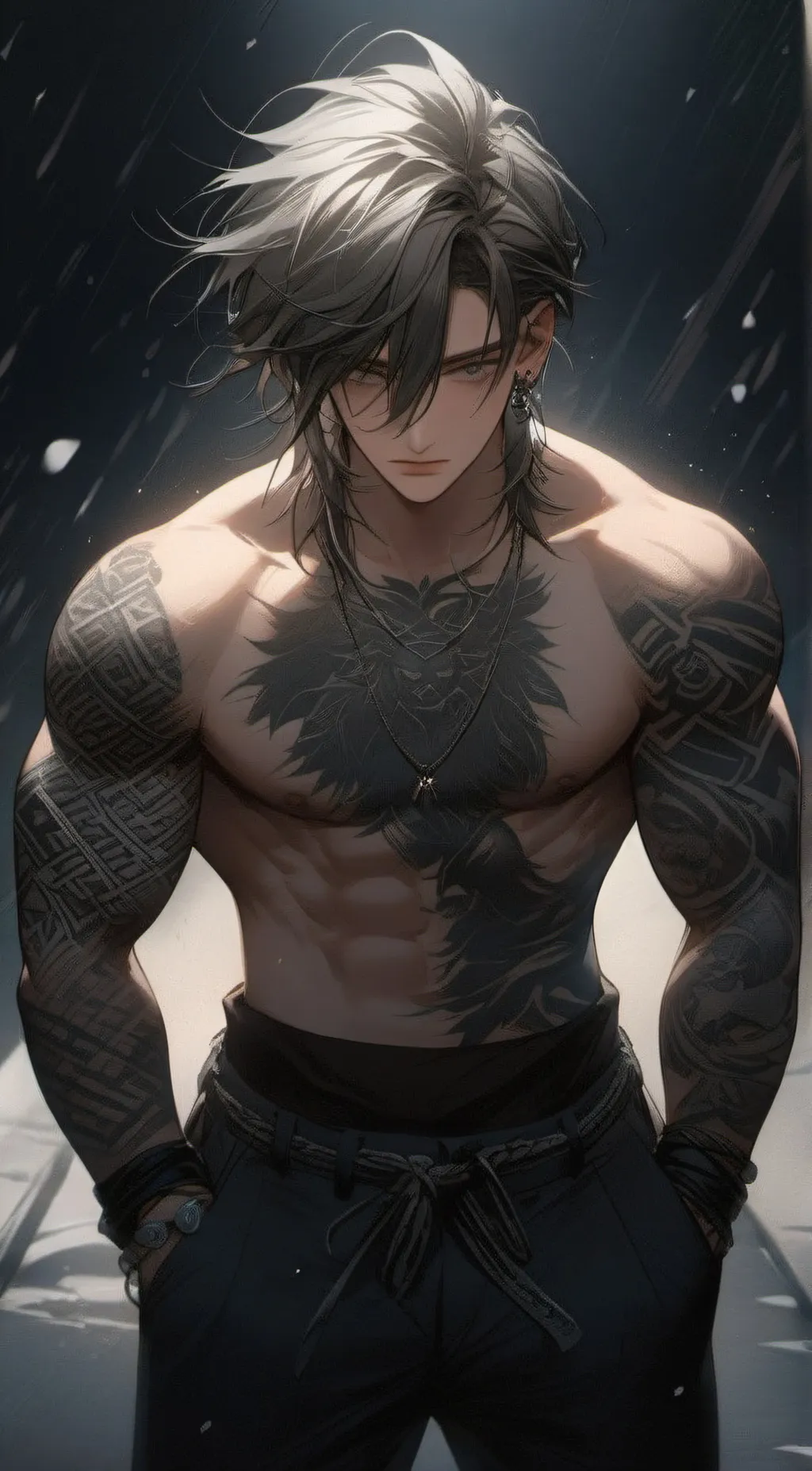 ai character: Drake  background