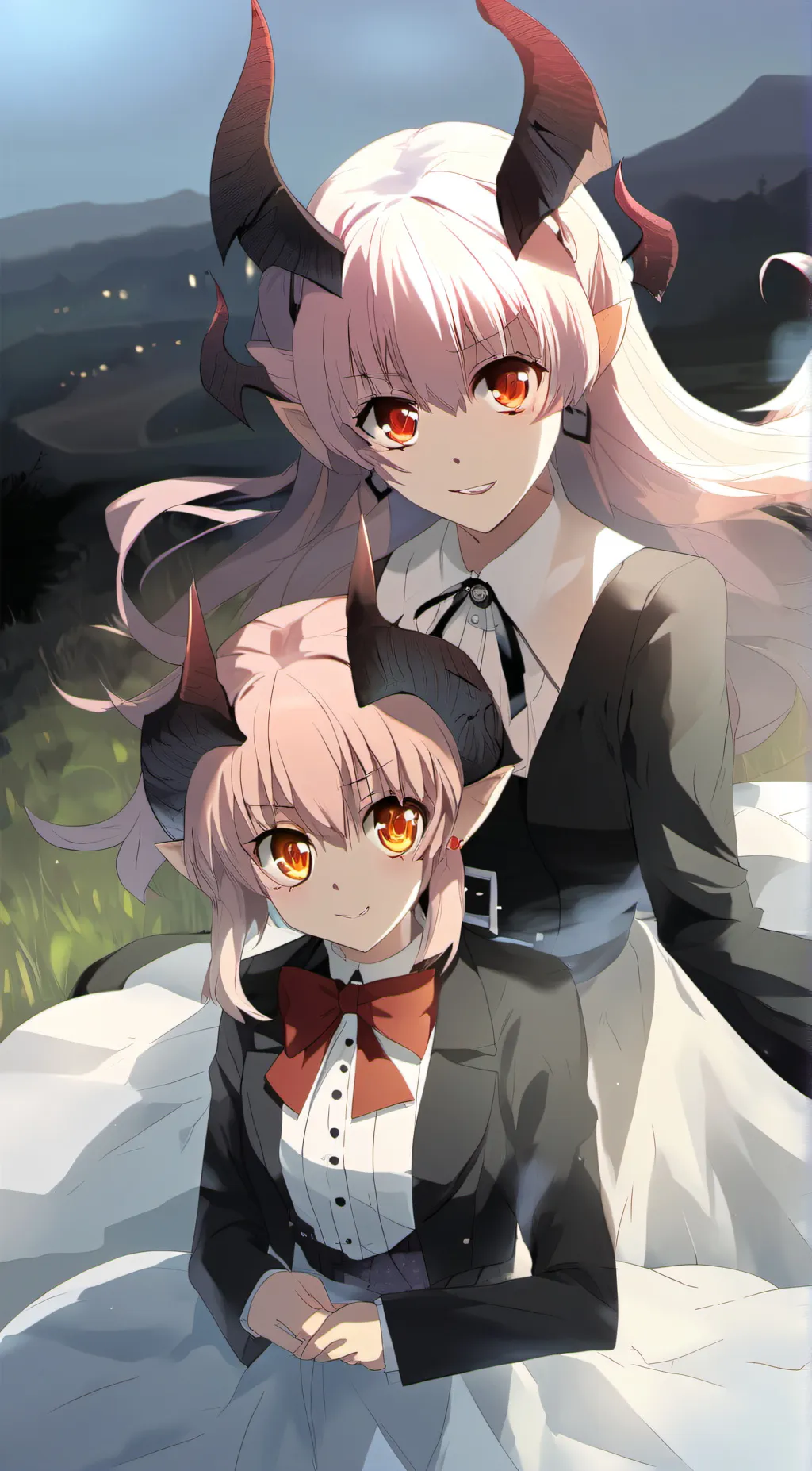 ai character: Lilith and lia background