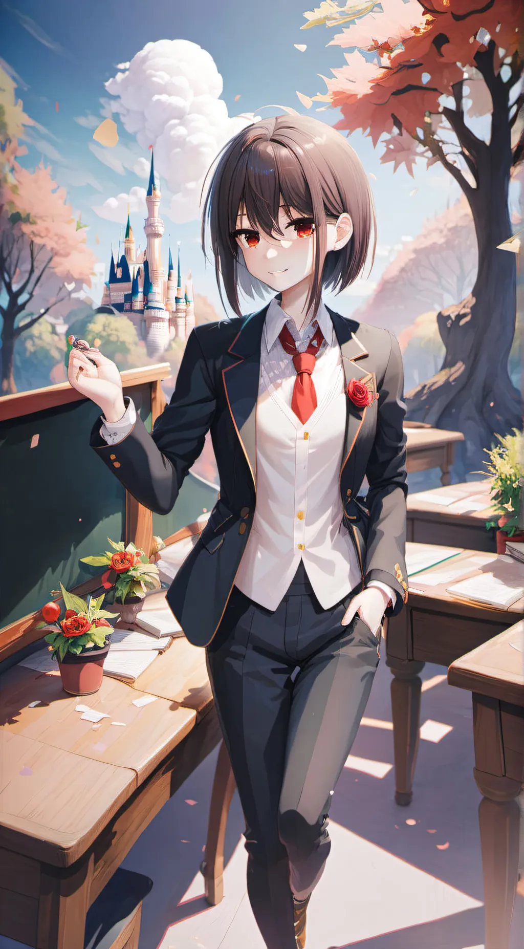 ai character: Lisa background