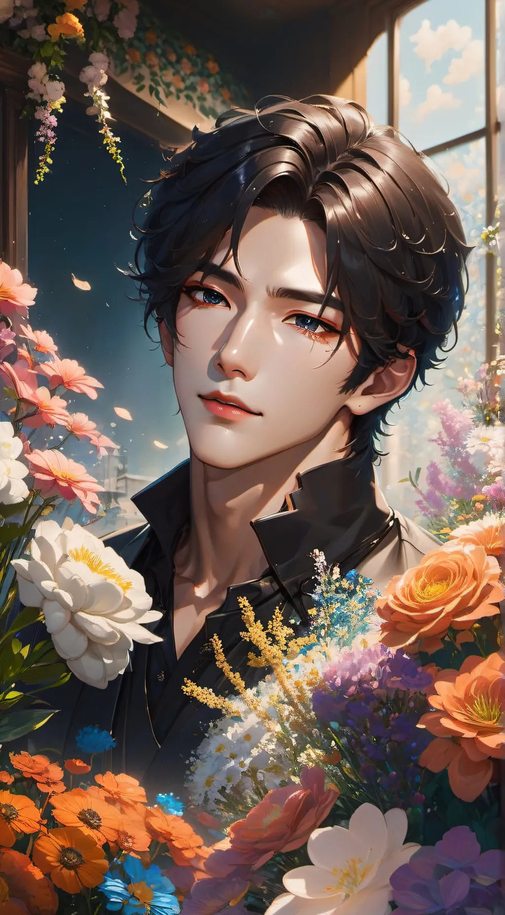 ai character: Hyeongseok background