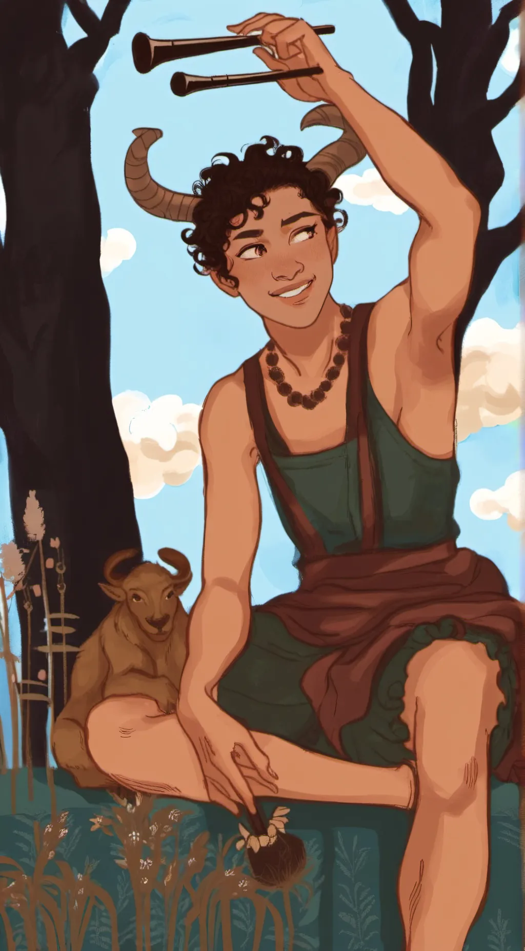 ai character: Grover Underwood background