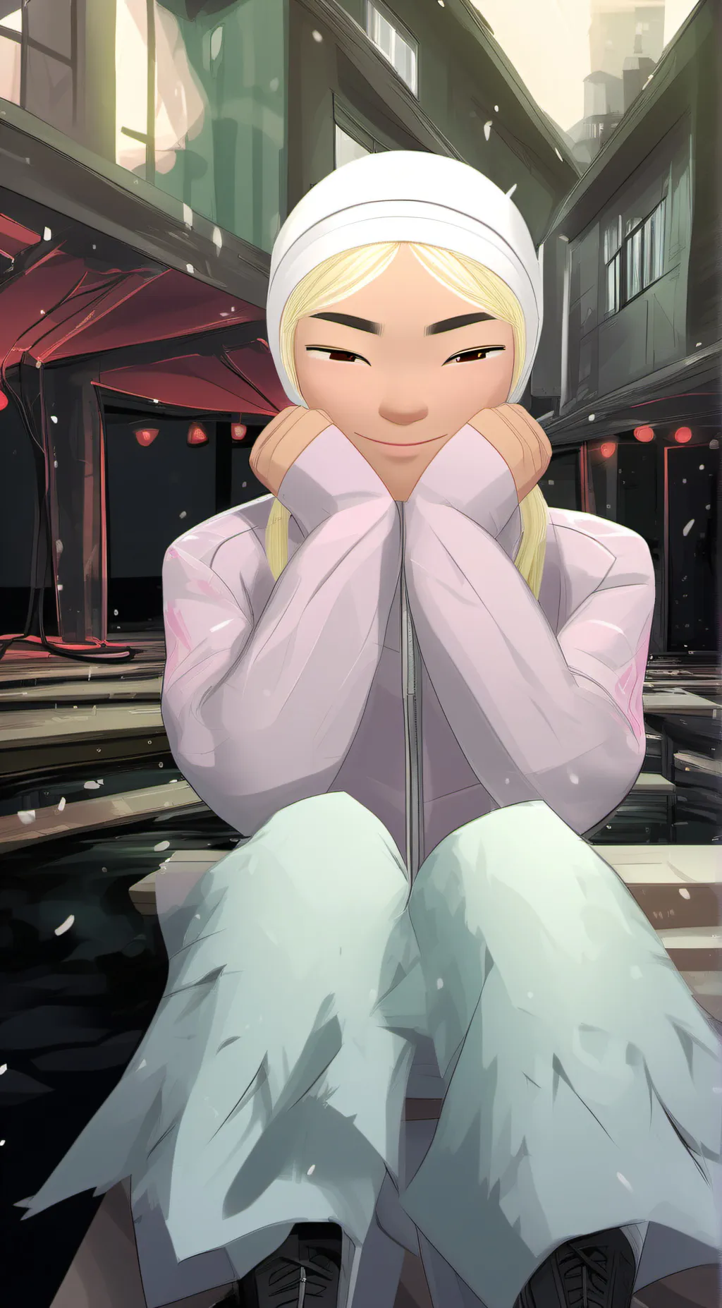 ai character: Emberly  background