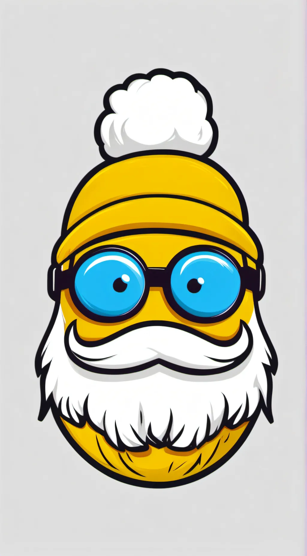 ai character: Beard man background