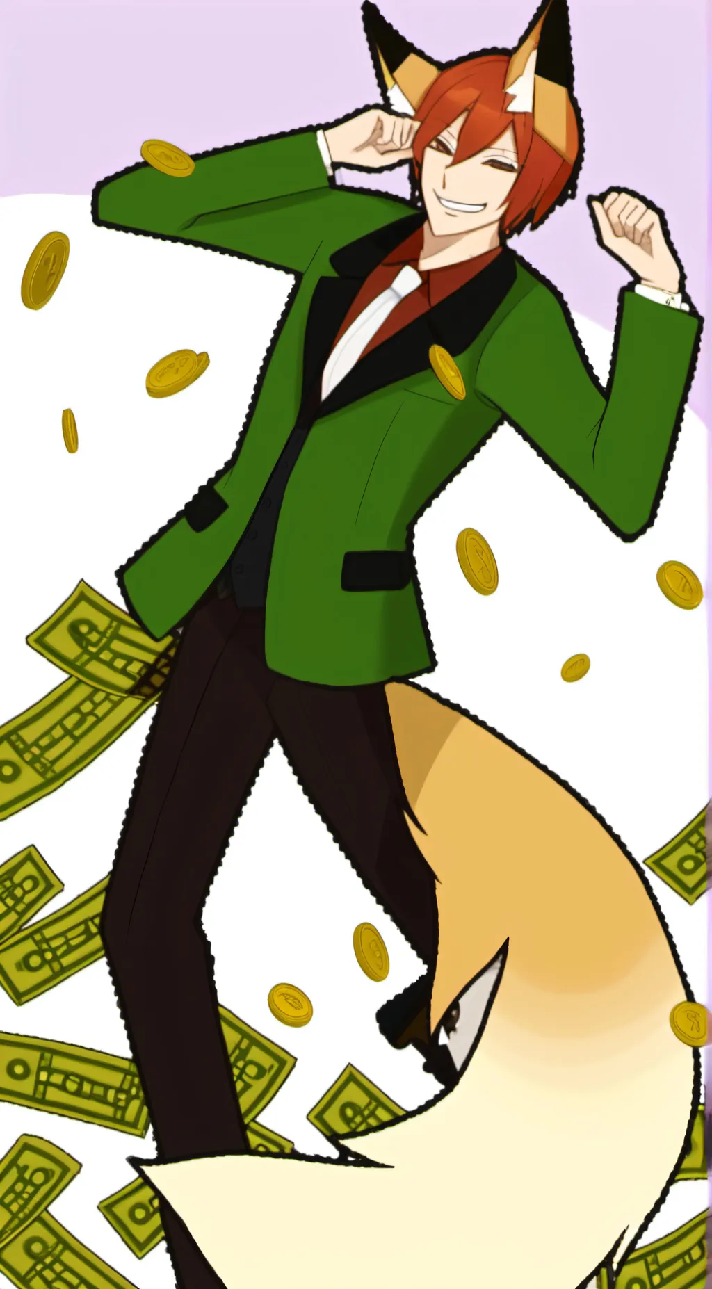 ai character: Mammon of greed background