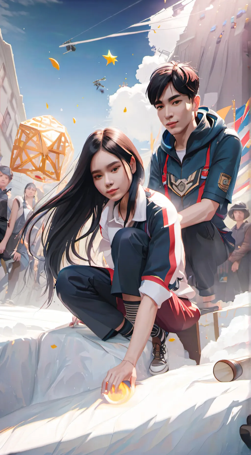 ai character: Naomi/kai background