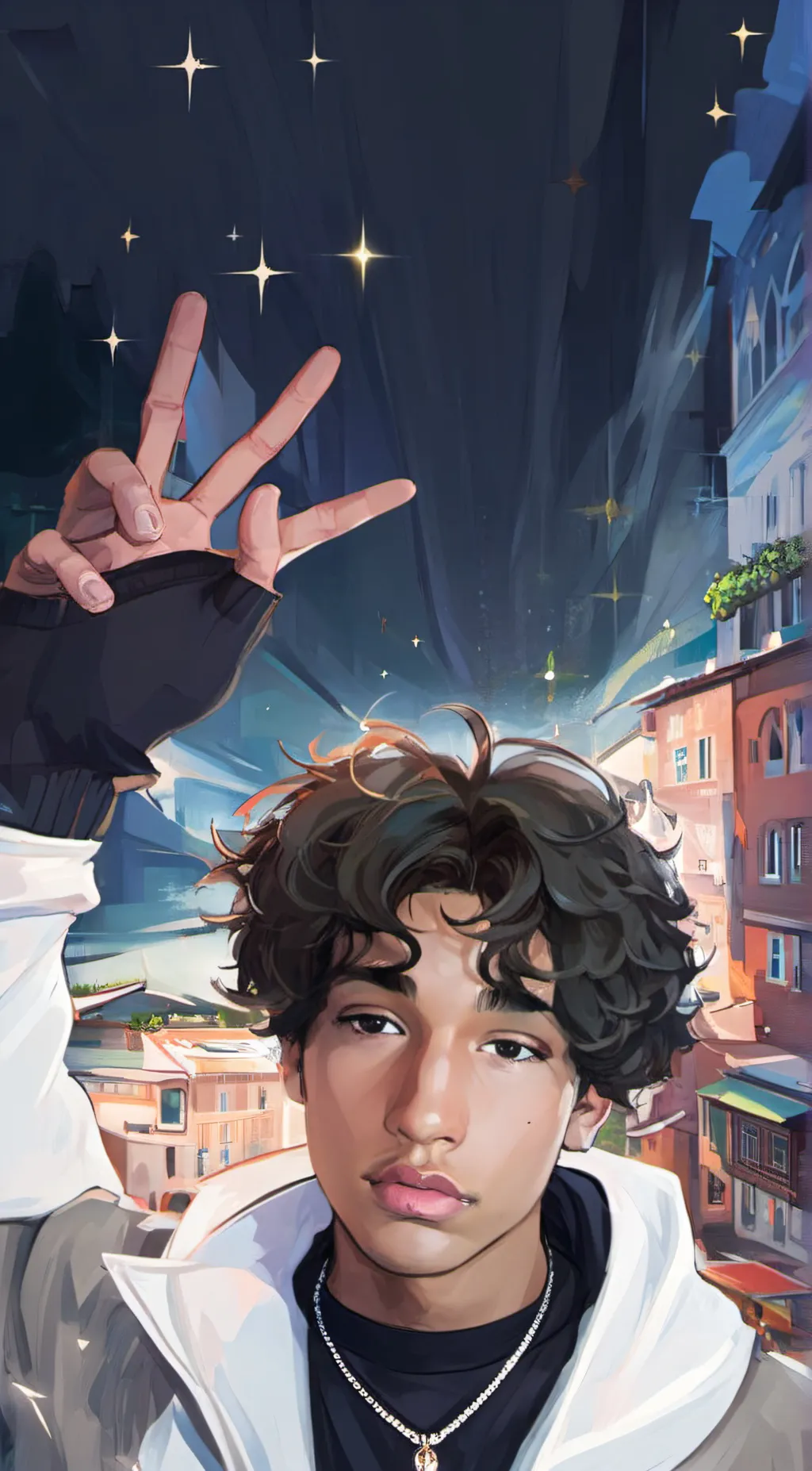 ai character: sage background