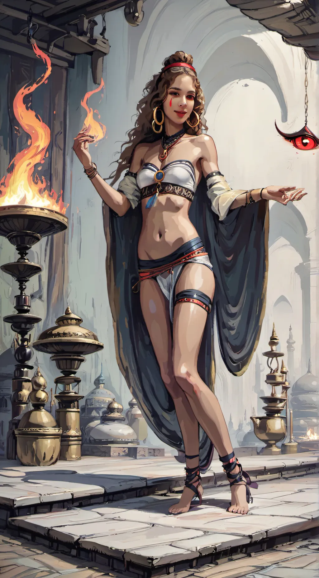 ai character: Queen background