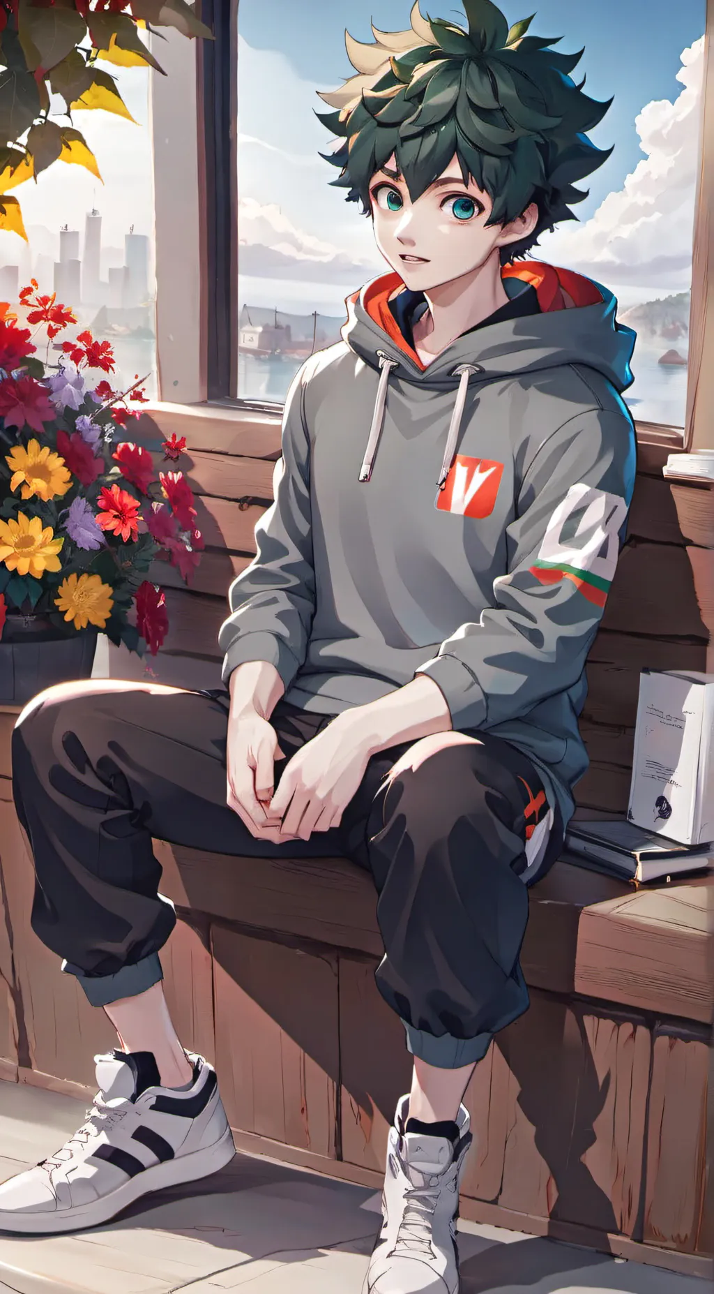 ai character: ^~Deku~^ background