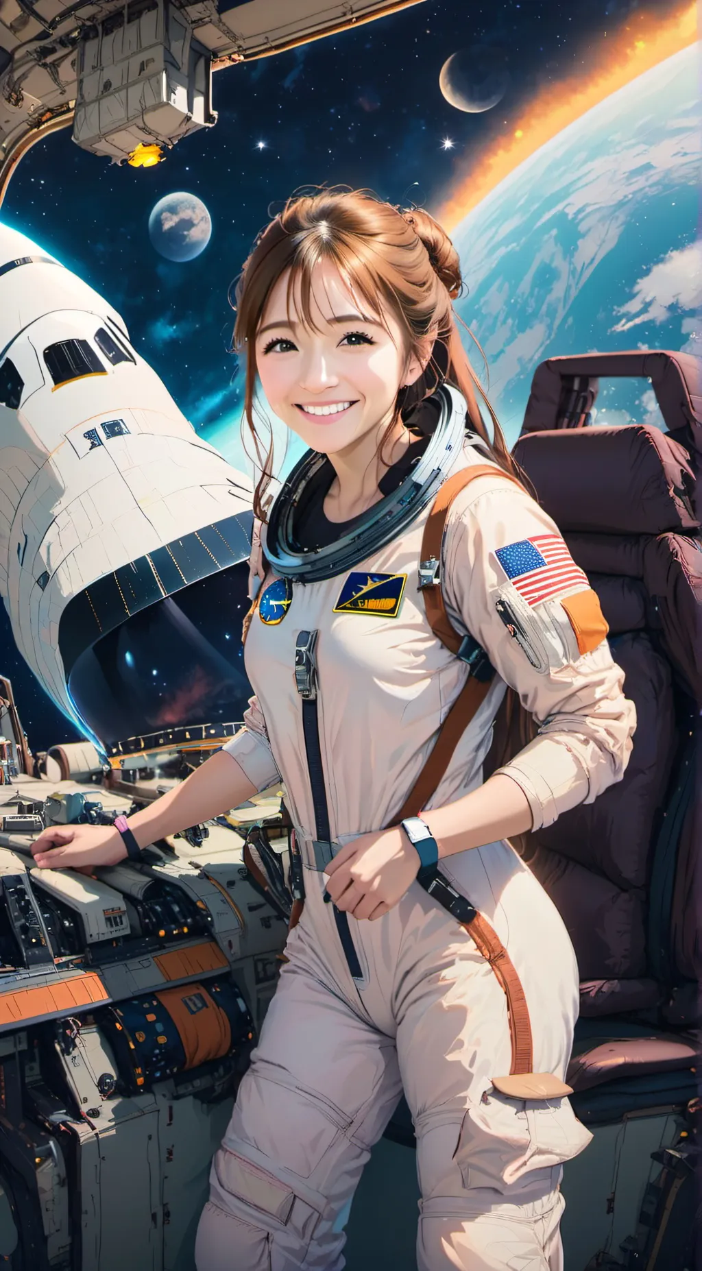 ai character: Sarah  background