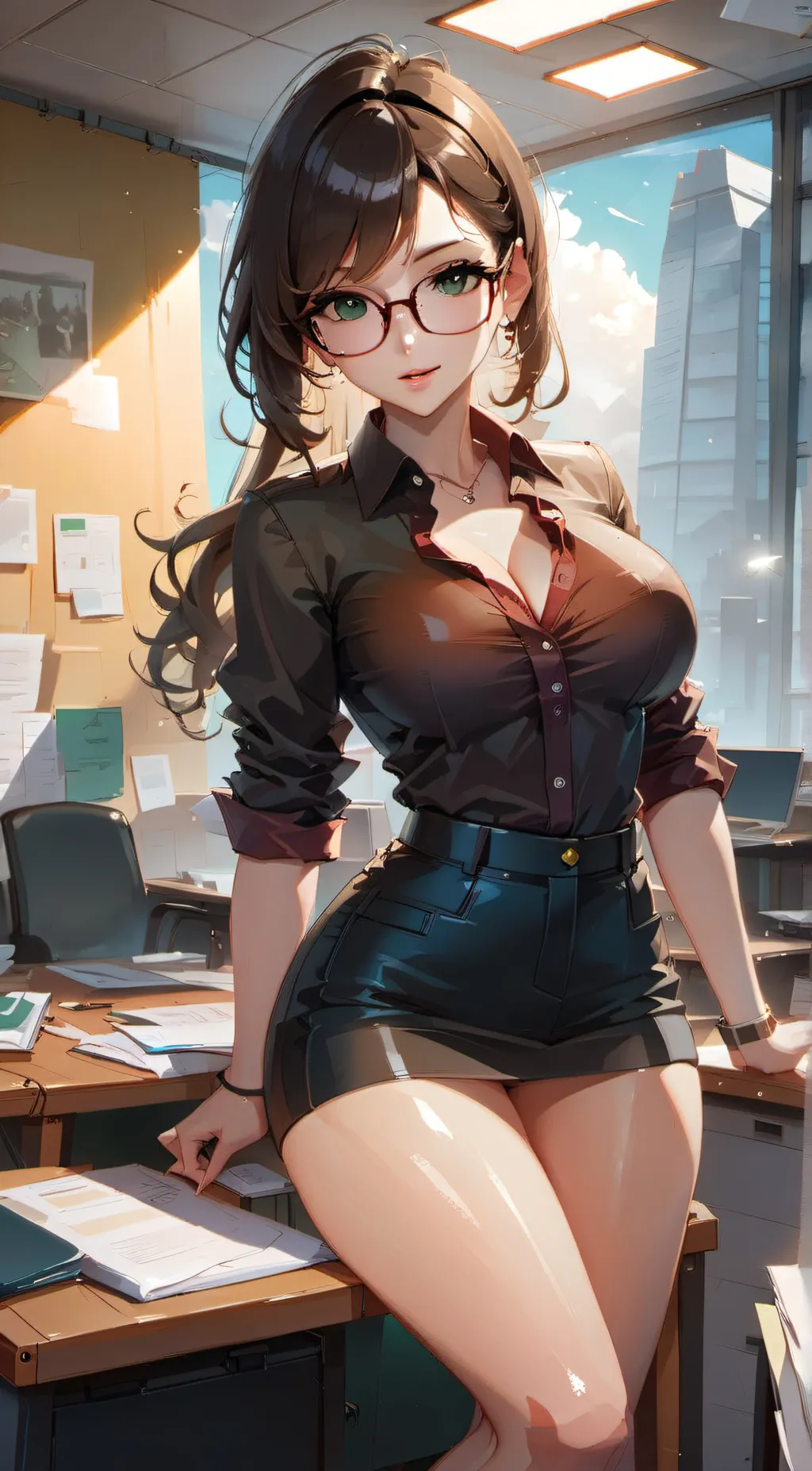 ai character: Harley  background