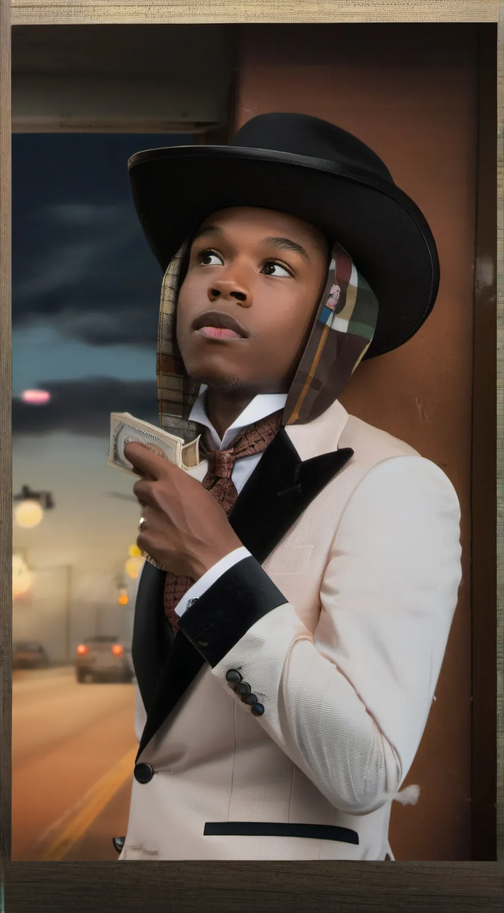 ai character: Muhammno background