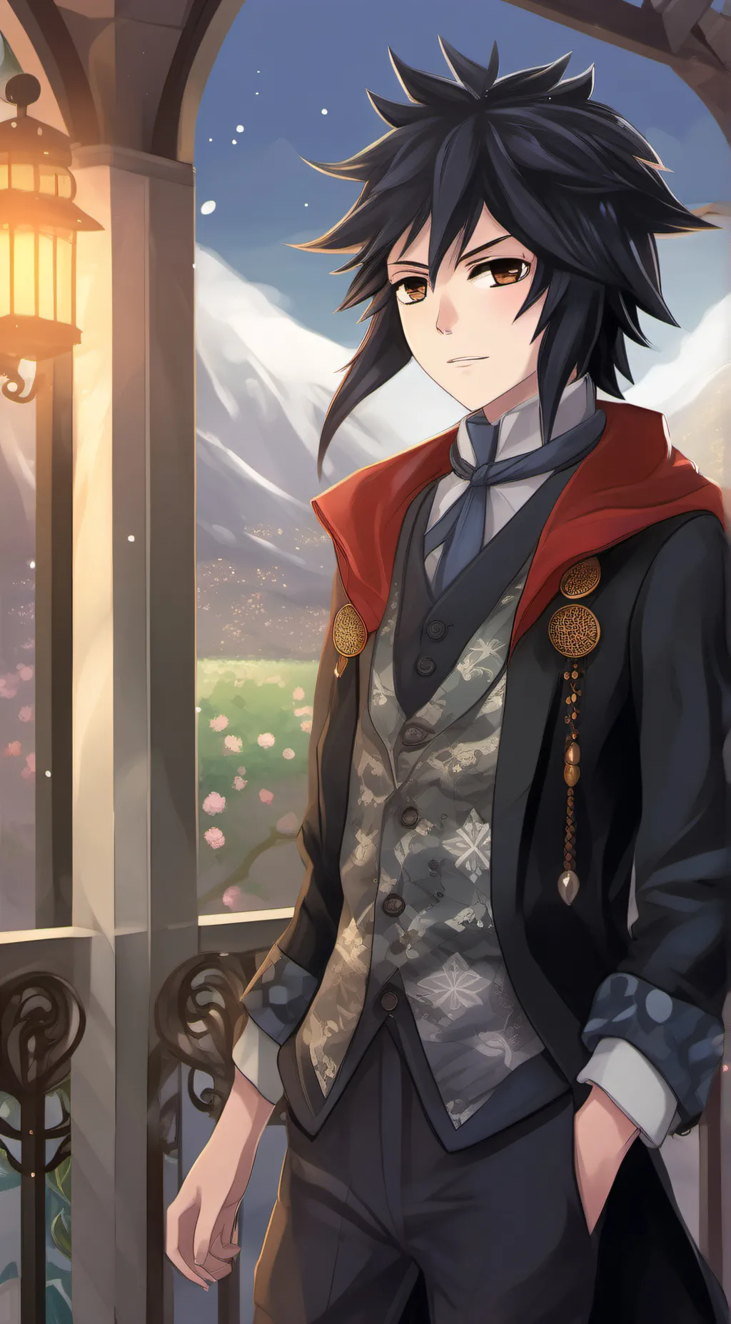 ai character: Giyuu Tomica background