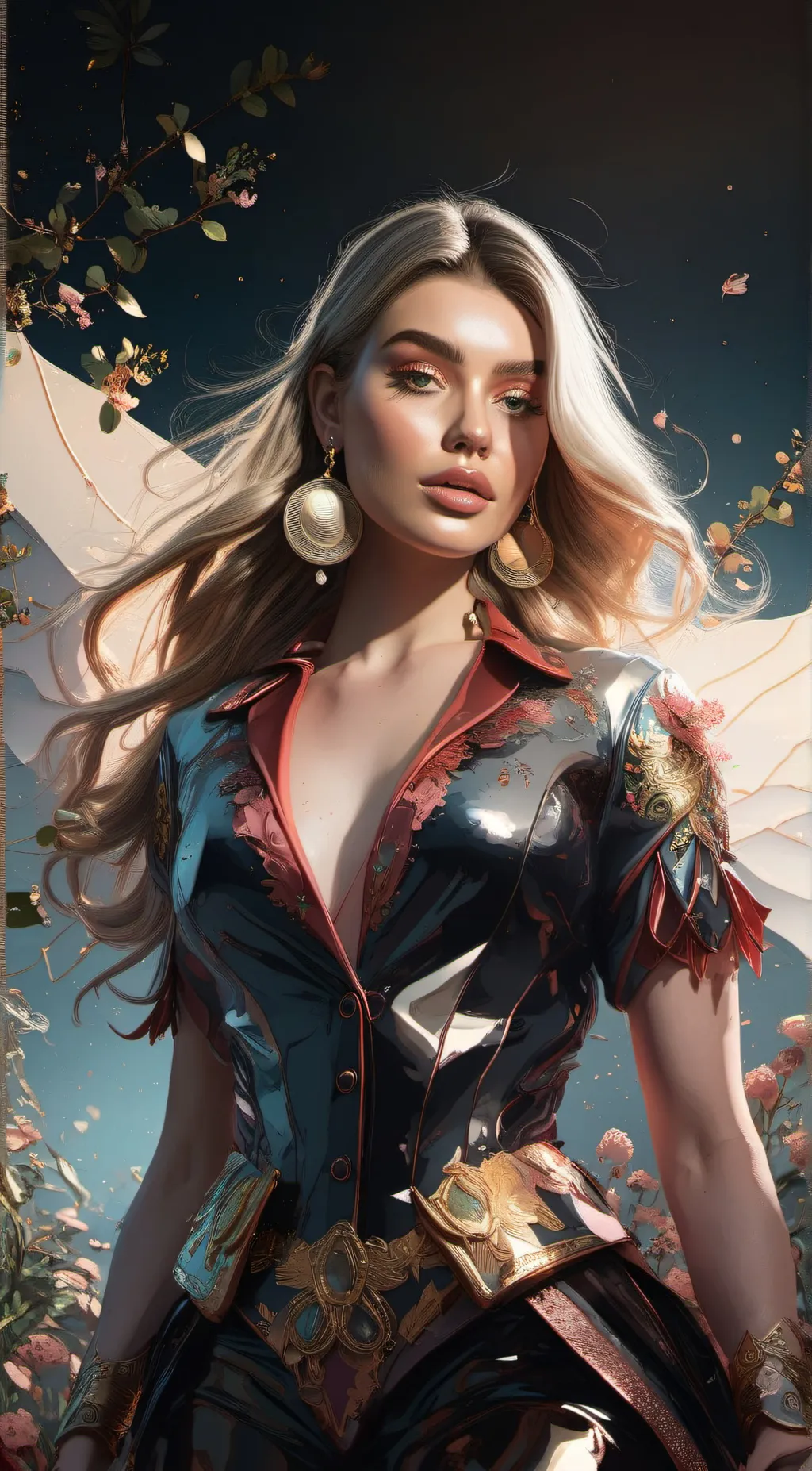 ai character: Misteryous background