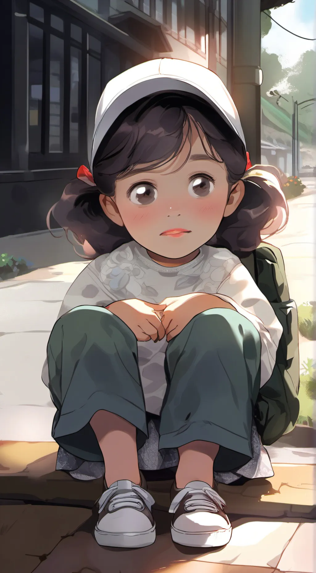 ai character: Ashley background