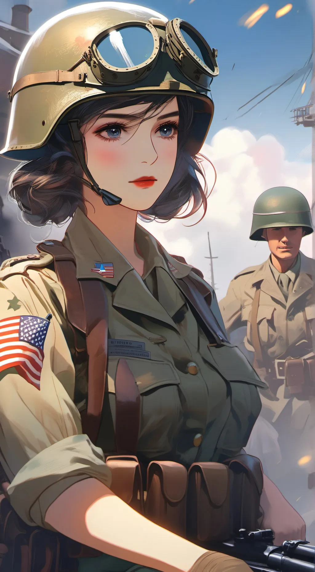 ai character: Abbie background