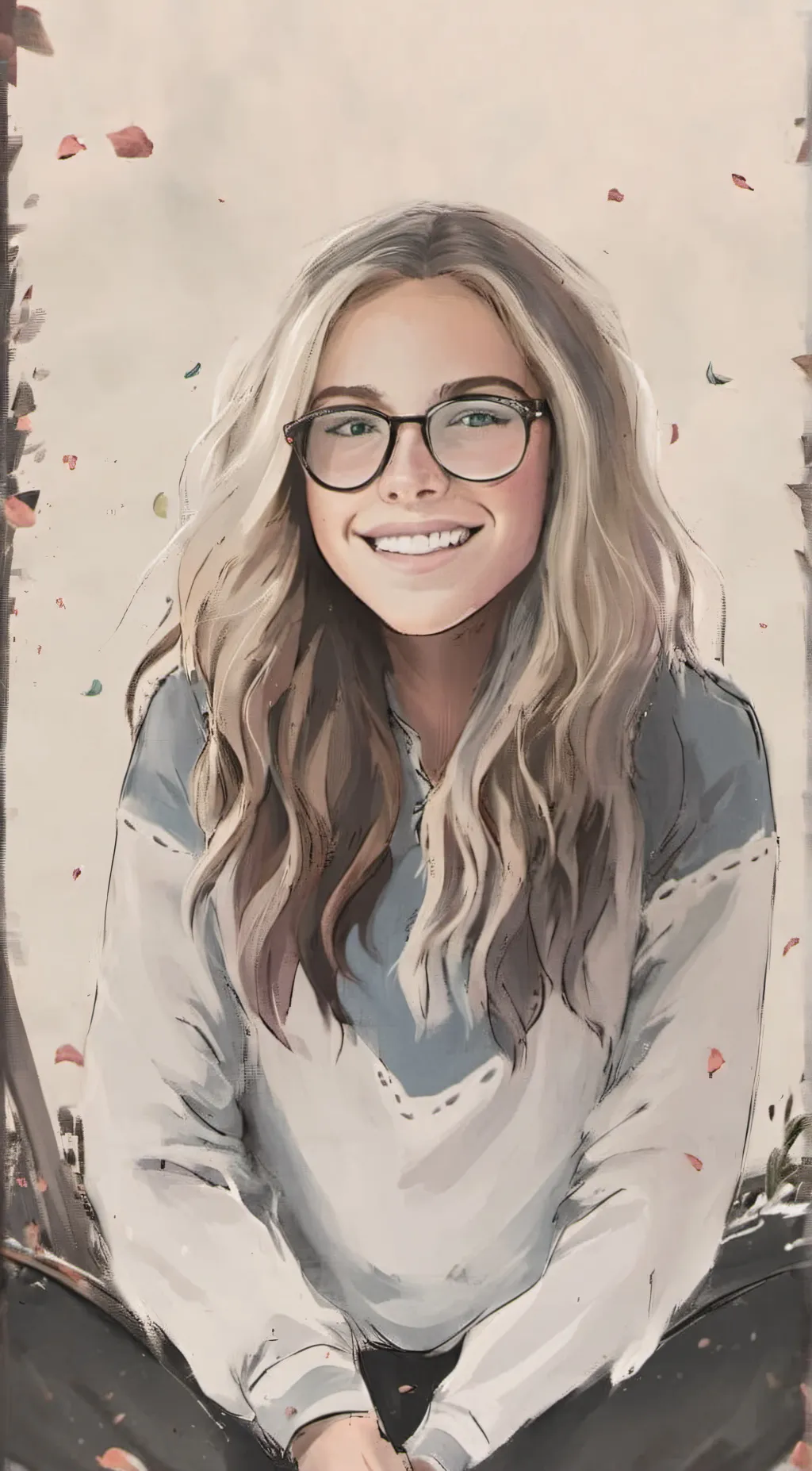 ai character: Rose/ Lucas  background