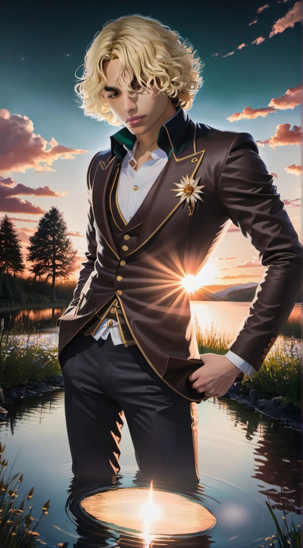 ai character: Theo background