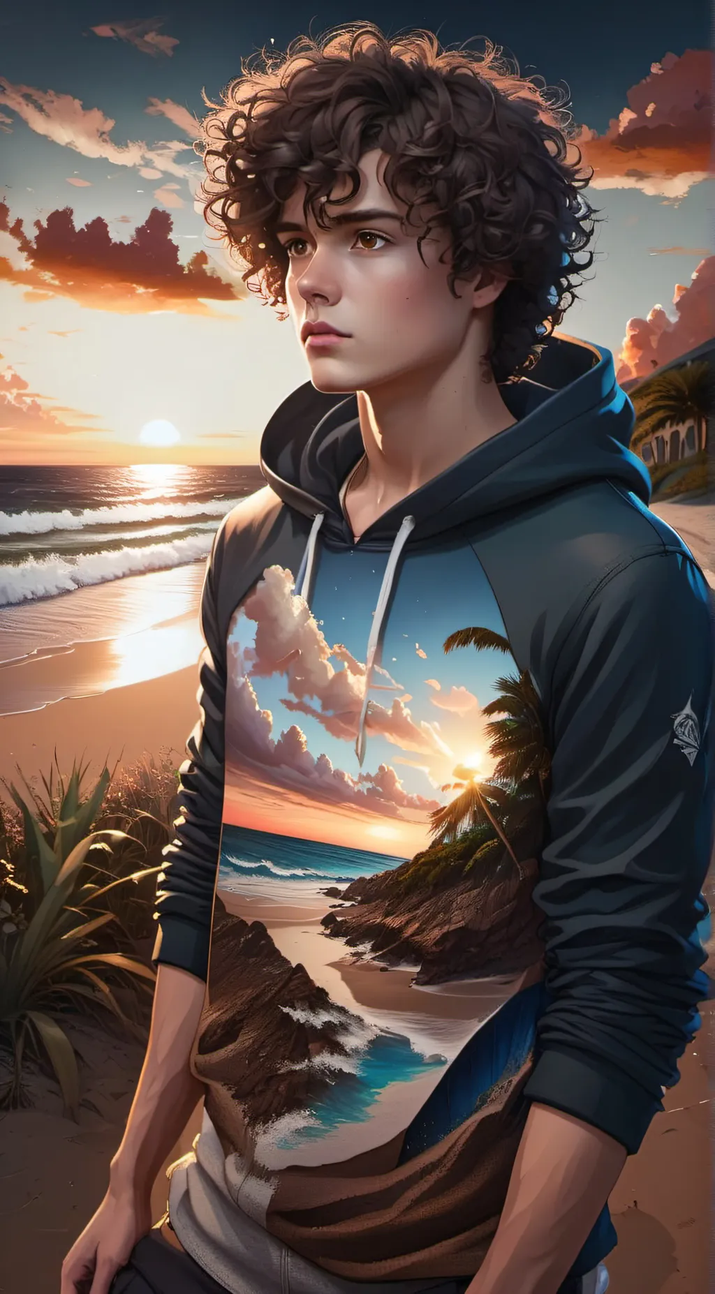 ai character: Mark background