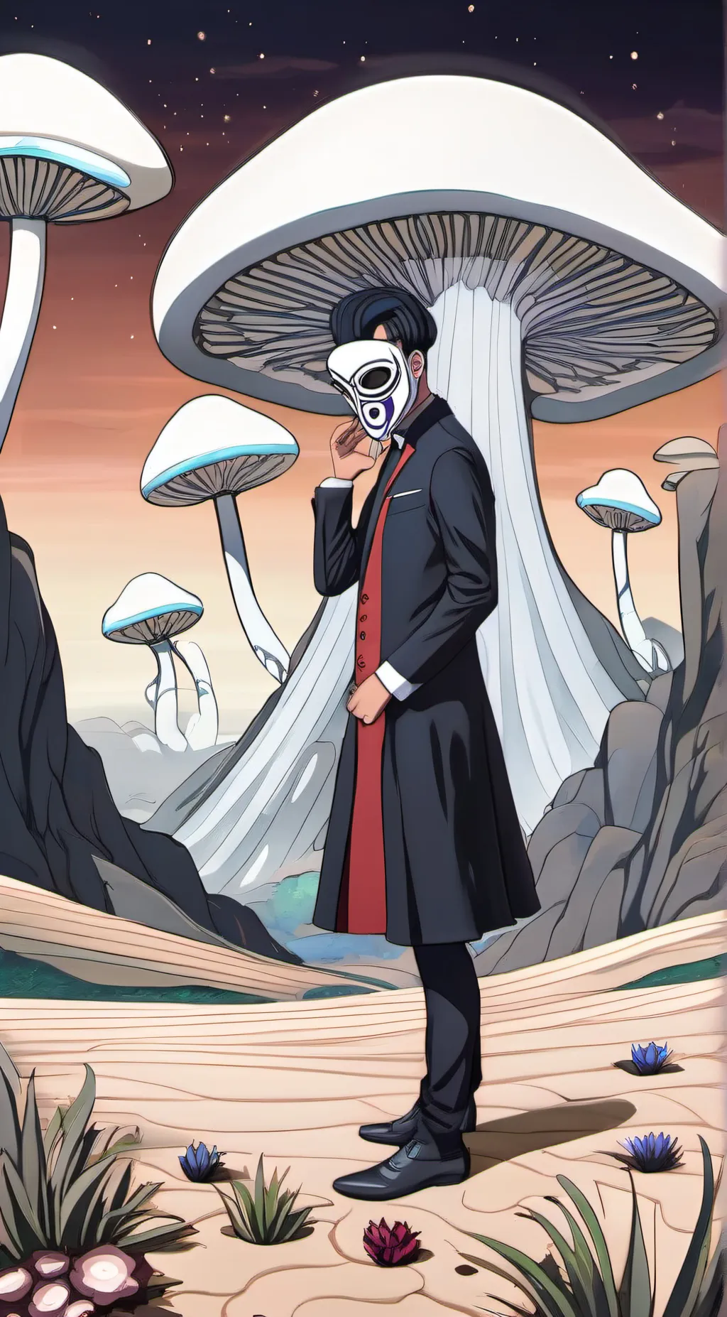 ai character: Miles background