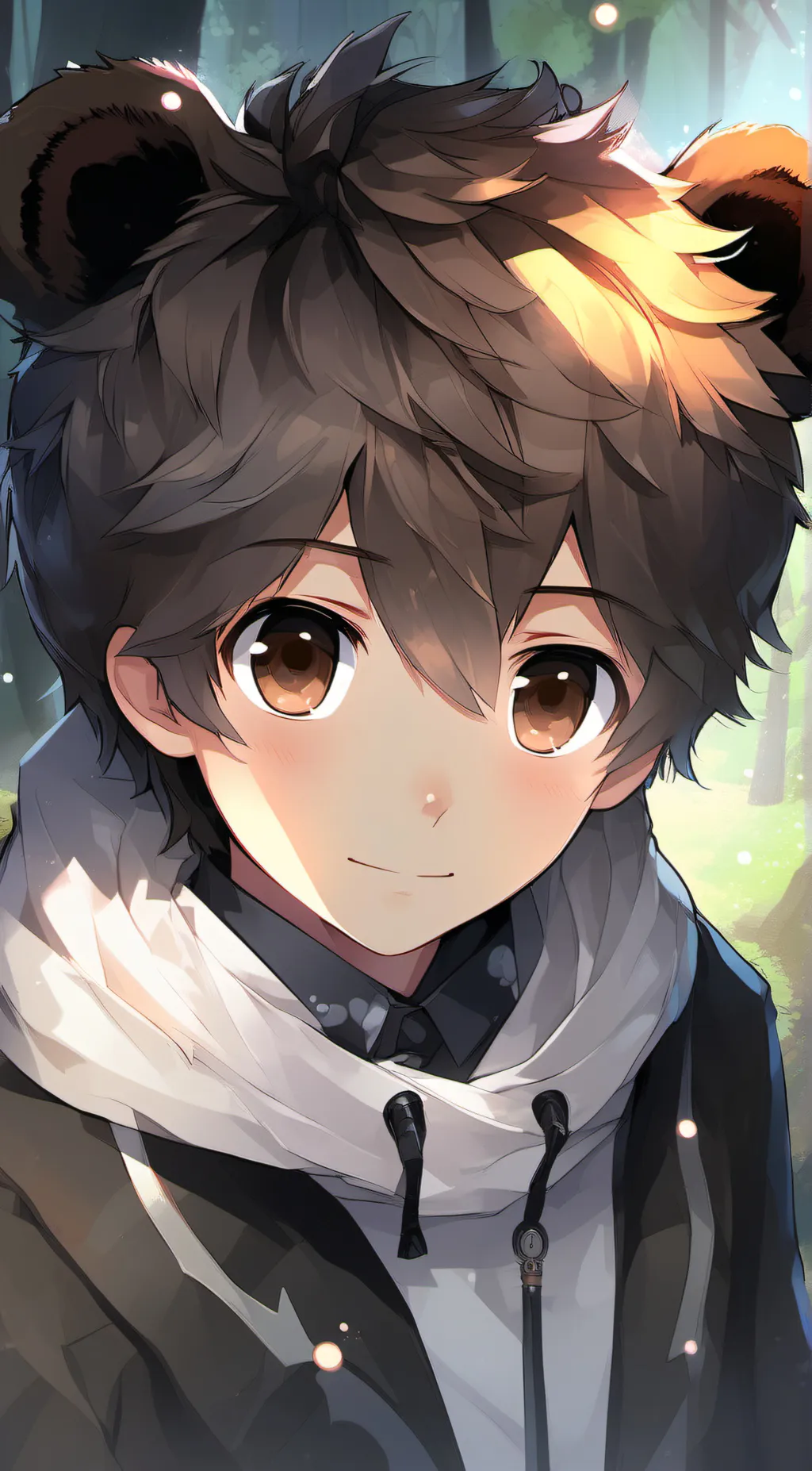 ai character: Danny  background