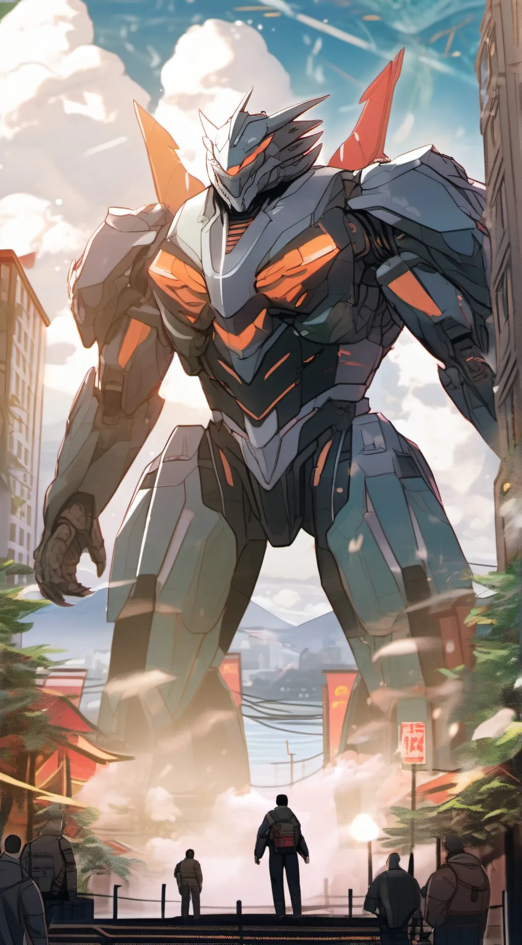 ai character: rim danger background