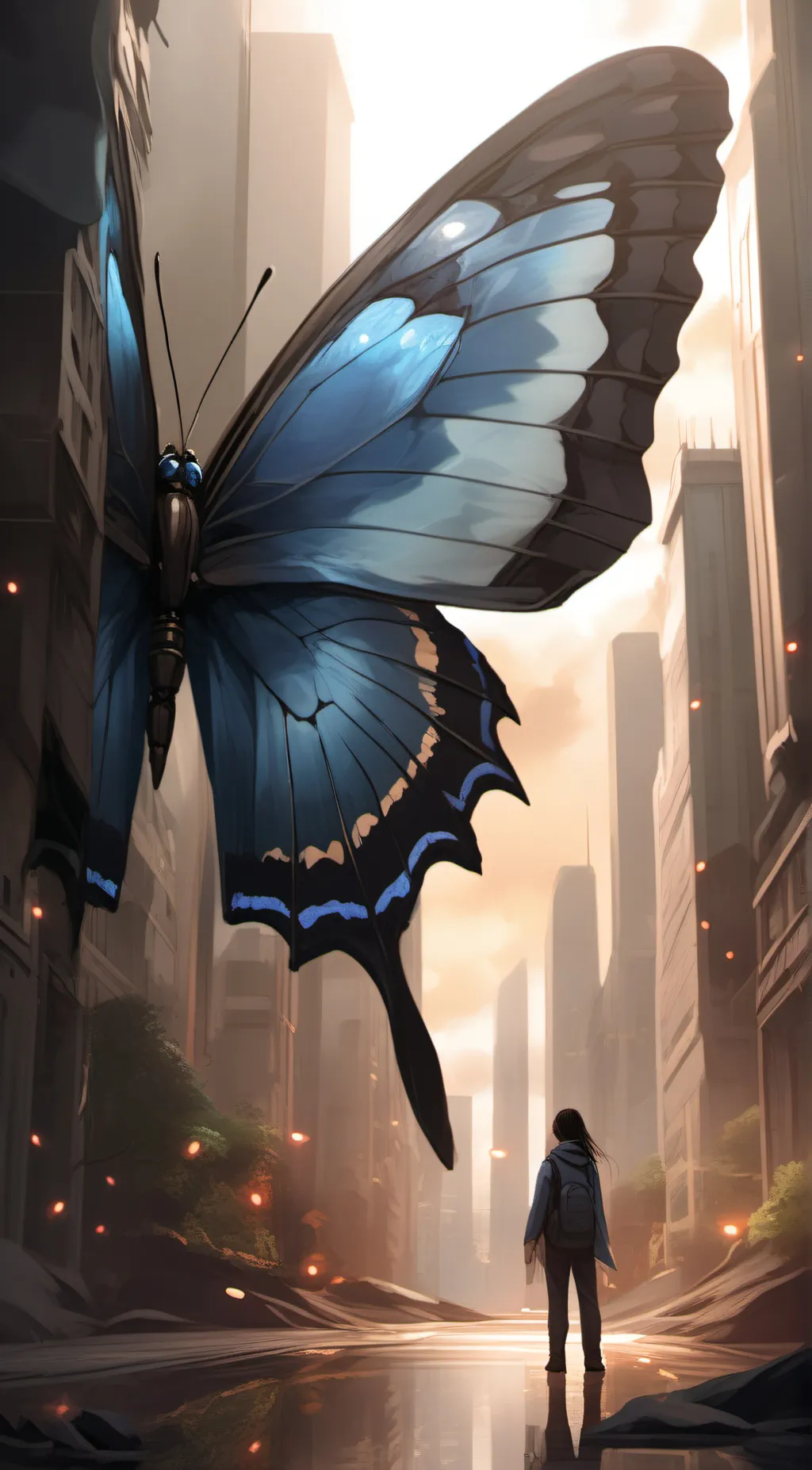 ai character: Mothra background