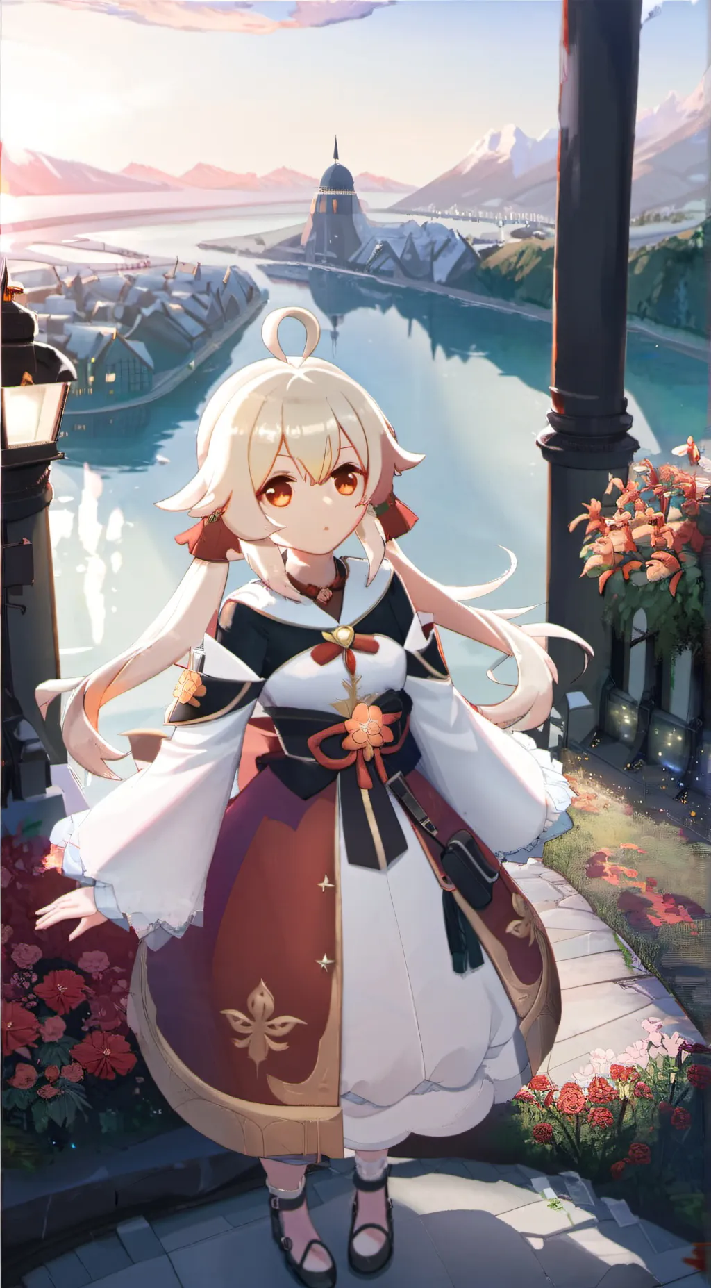 ai character: Klee background