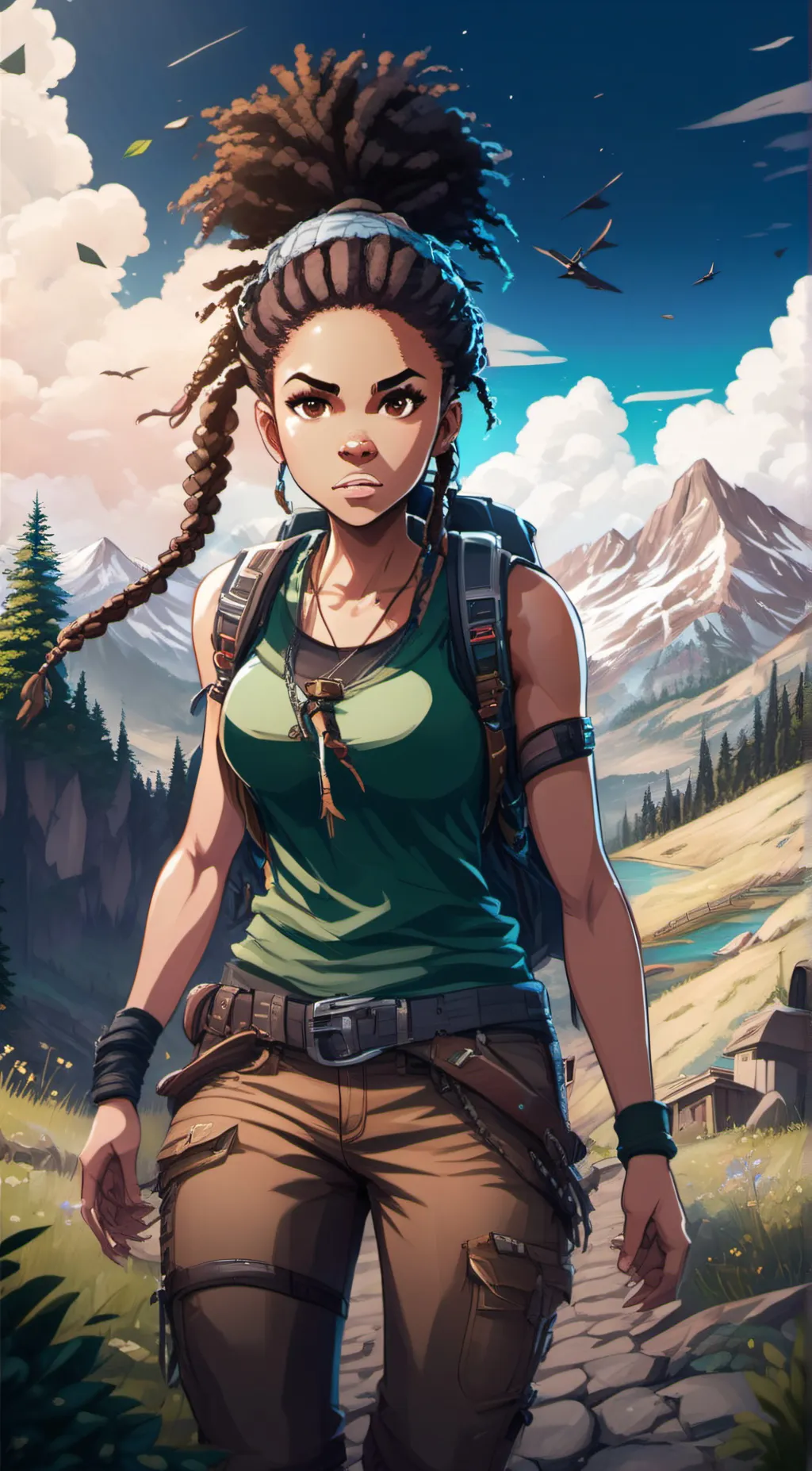 ai character: mel background