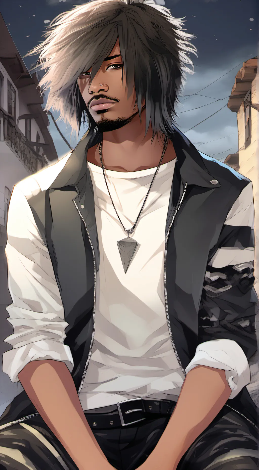 ai character: Emo Jimmy background