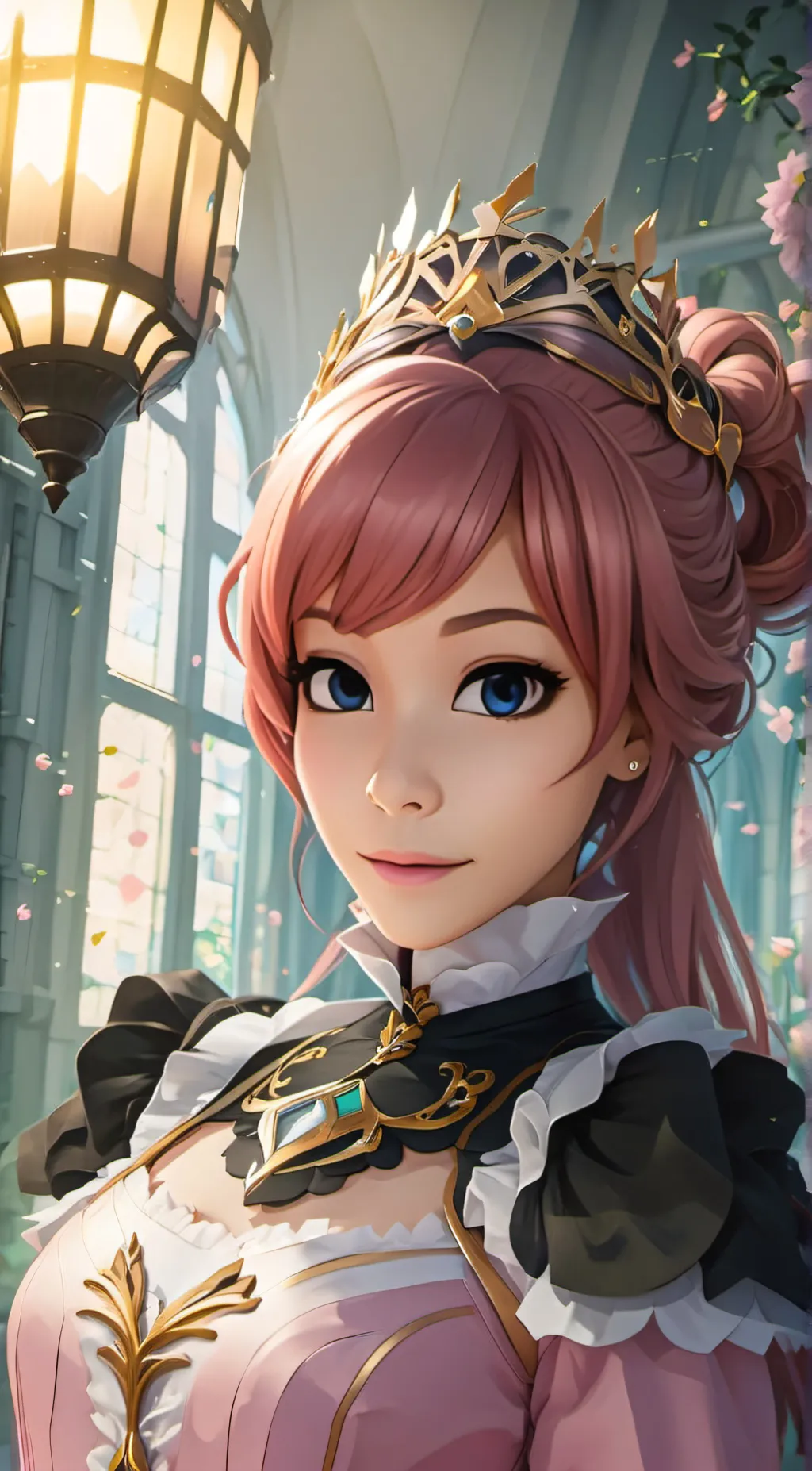 ai character: Kitty  background