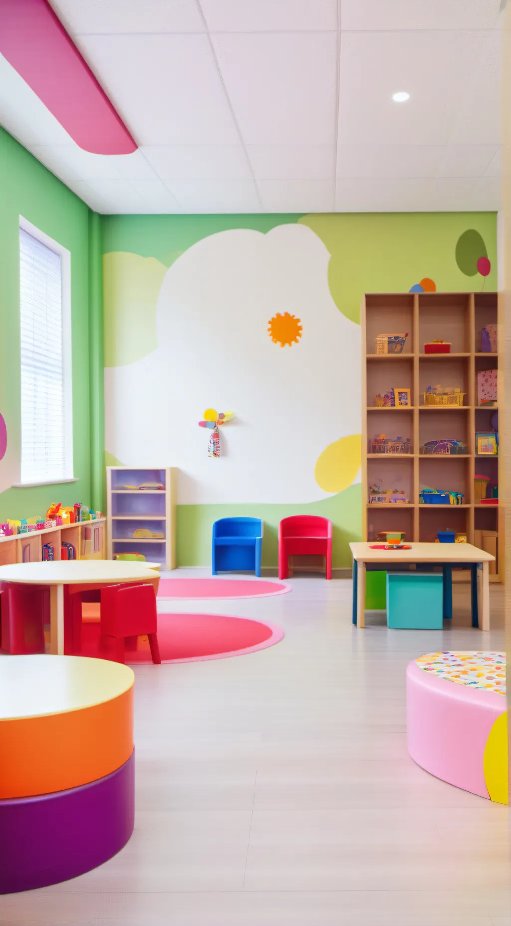 ai character: Daycare background