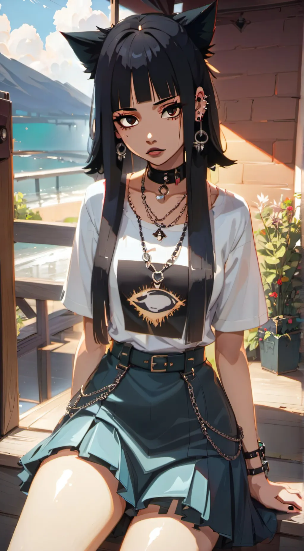 ai character: Mya background