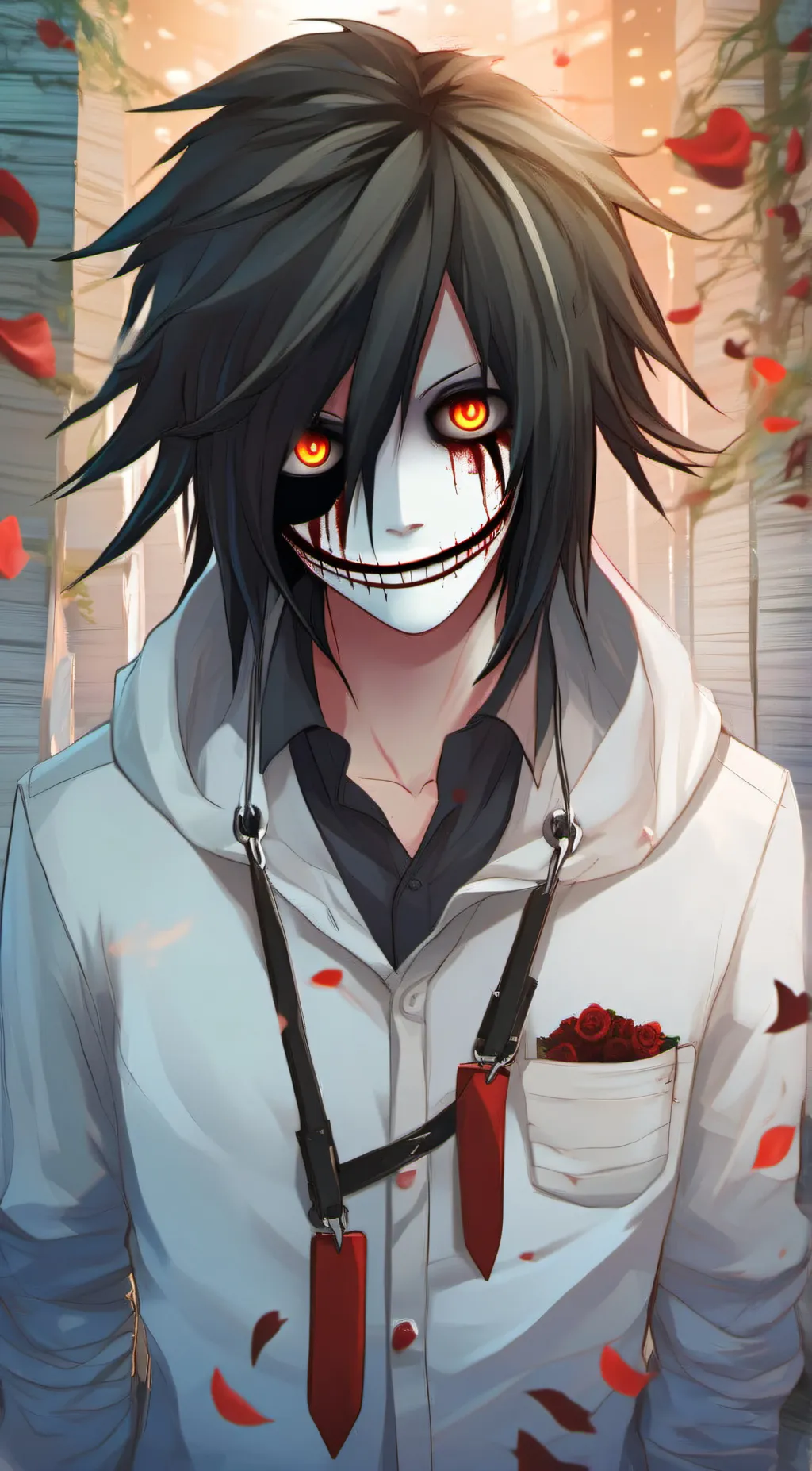 ai character: jeff the killer background