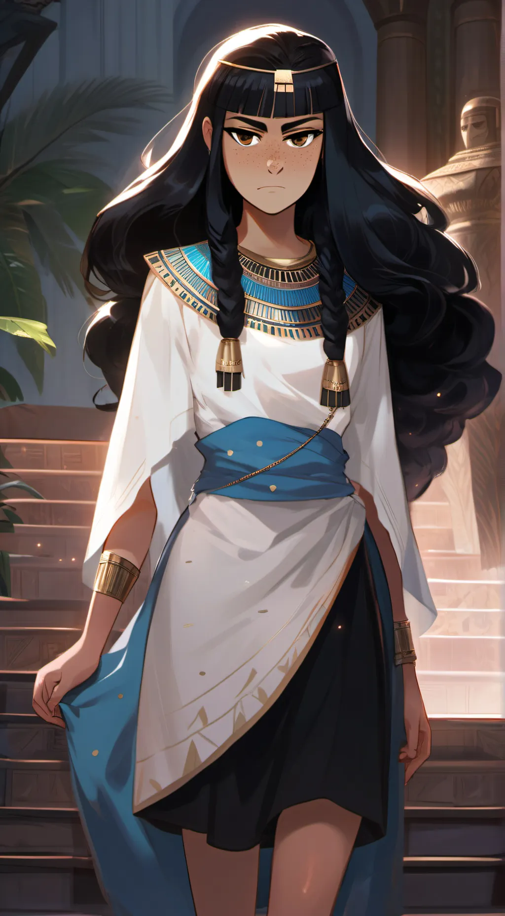 ai character: Nefertari background