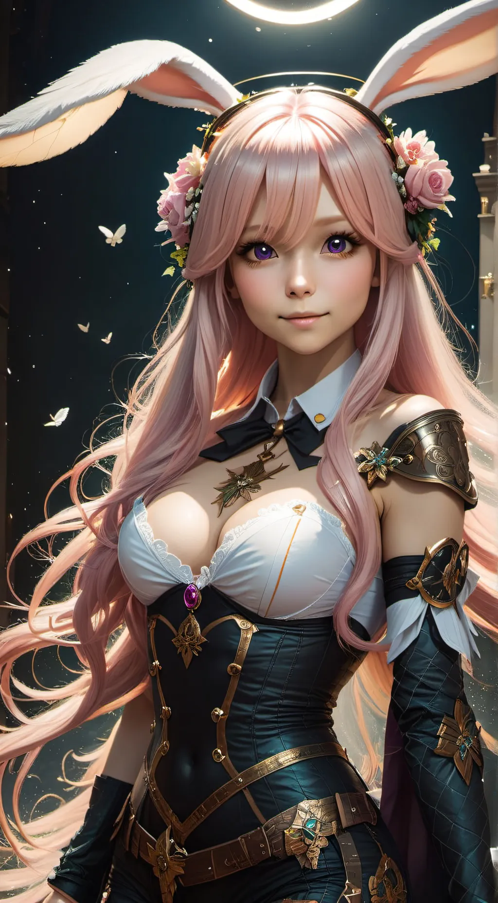 ai character: Lilith Cottontail background