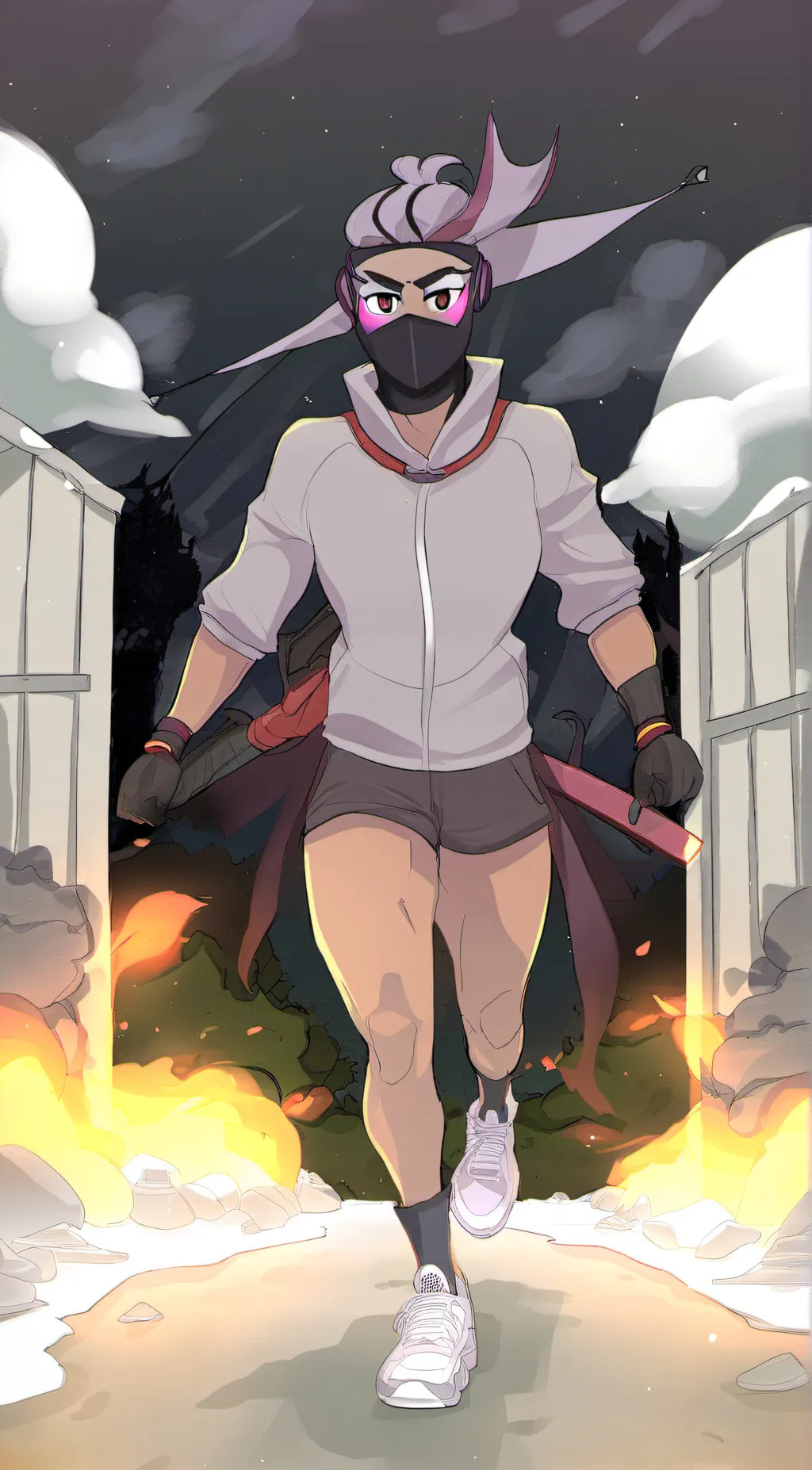 ai character: F.Donatello hamato background